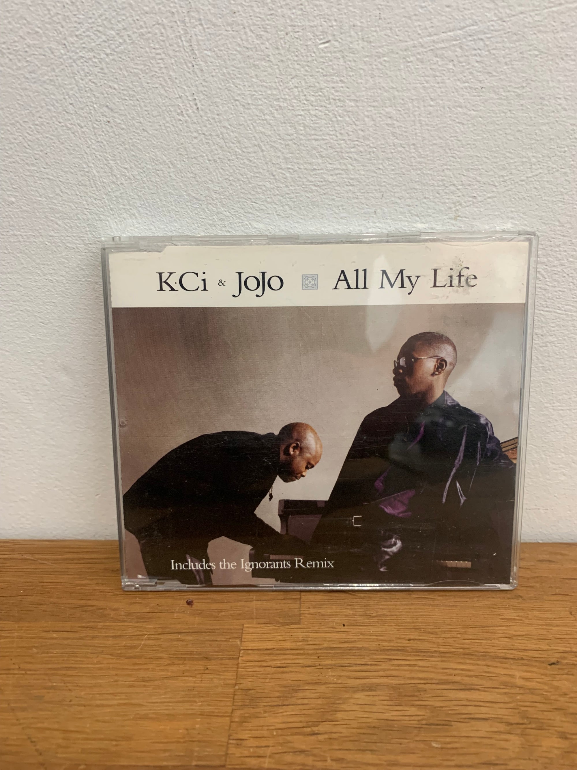 KCi & JoJo - All My Life , Cd Single. vinyl record cover
