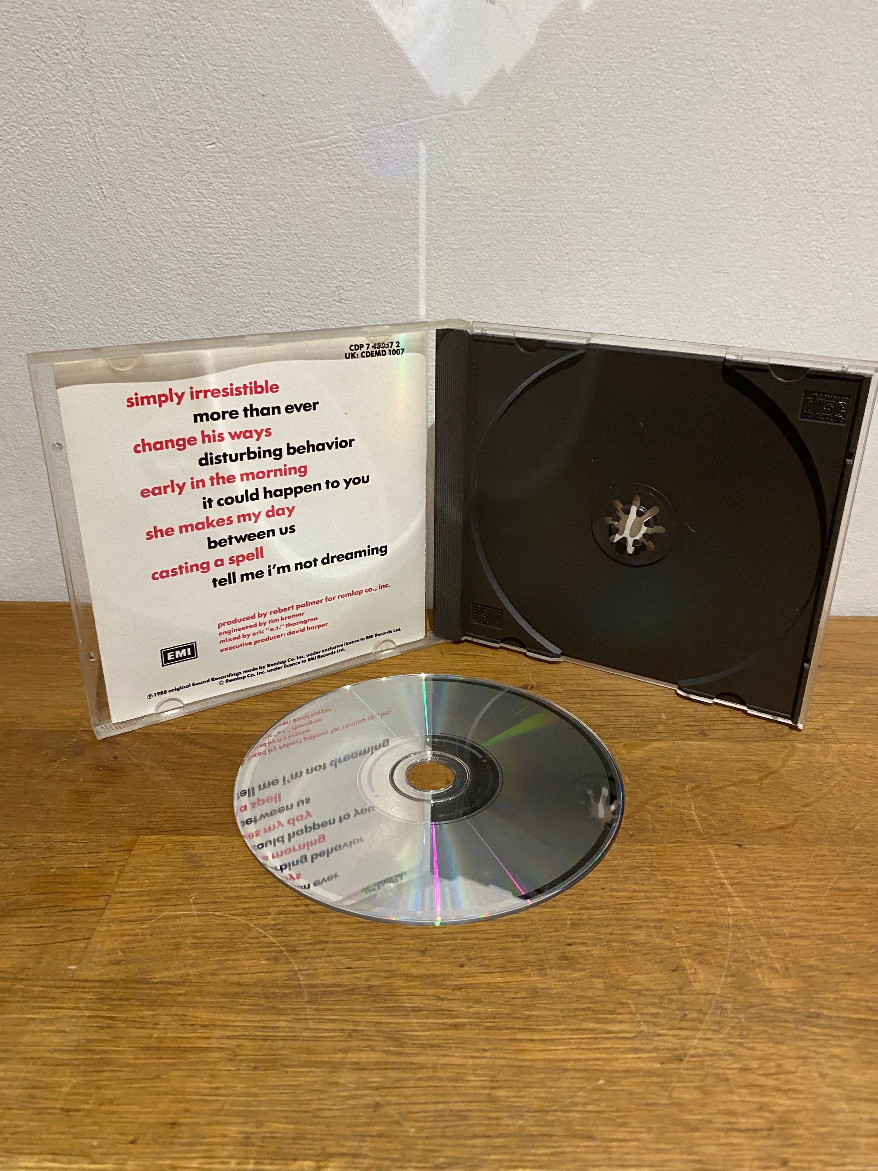 Robert Palmer - Heavy Nova CD Album (1988)