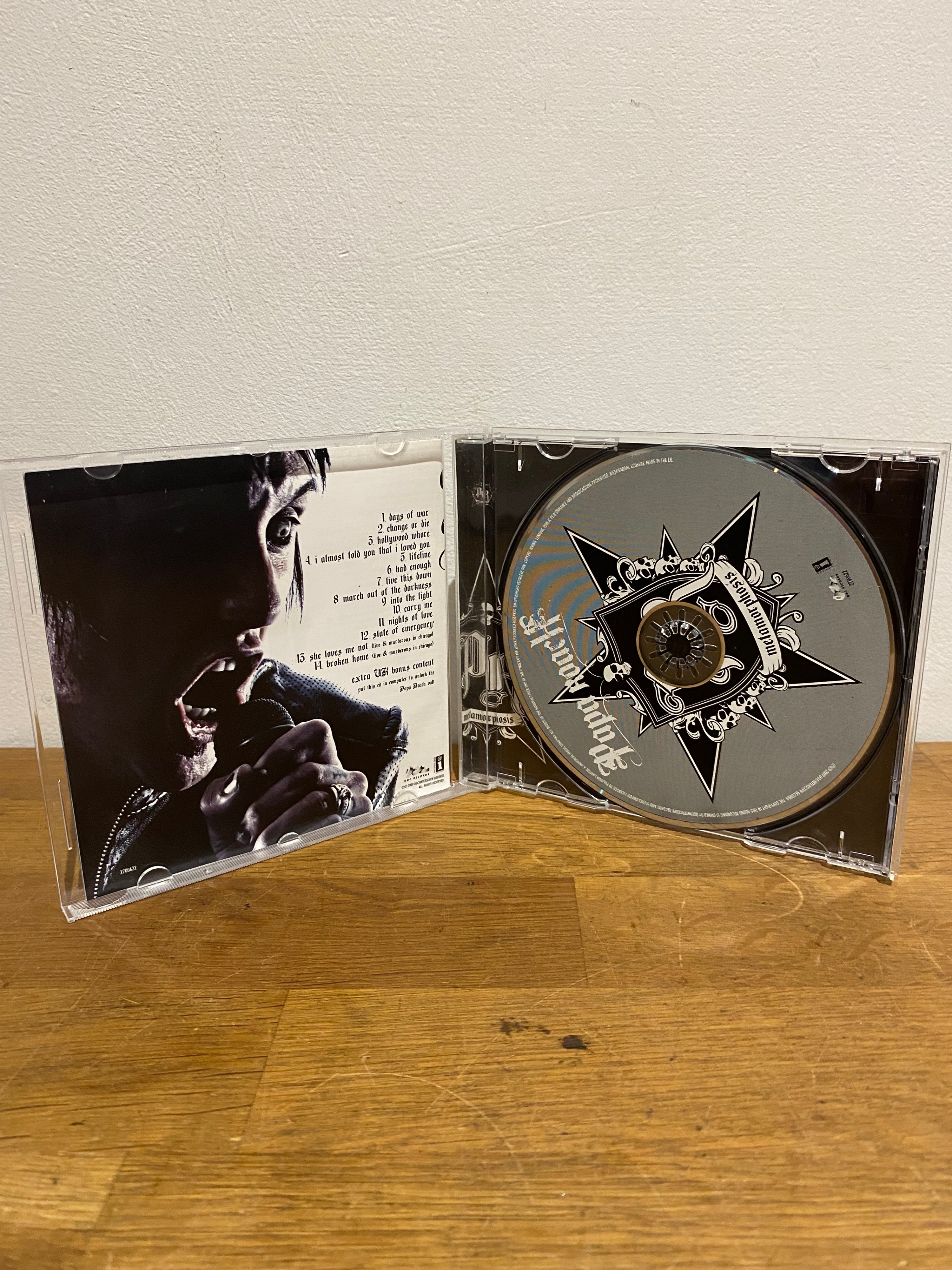 Papa Roach - Metamorphosis, cd album , 2009