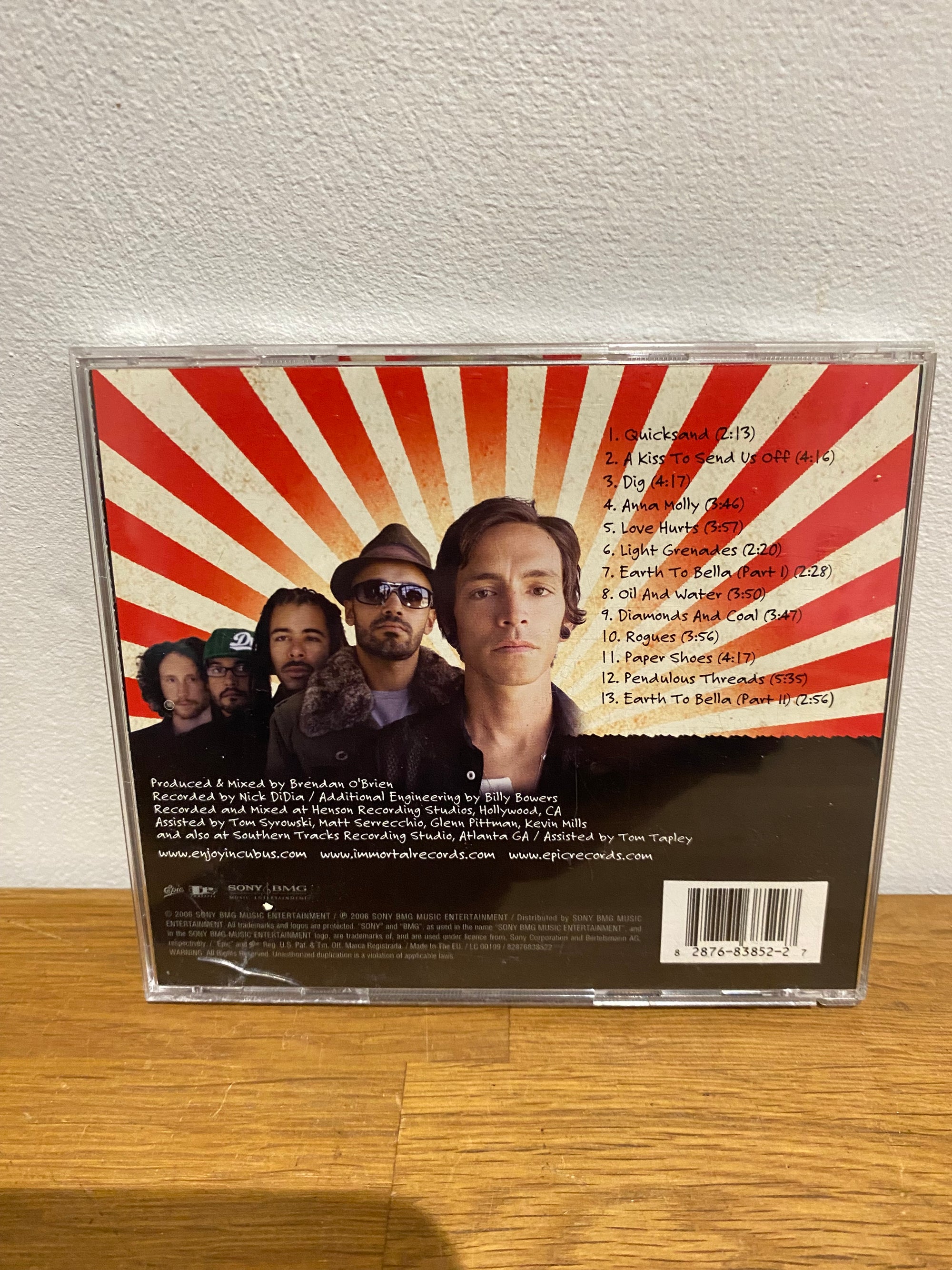 Incubus - Light Grenades , 2006 , cd album.