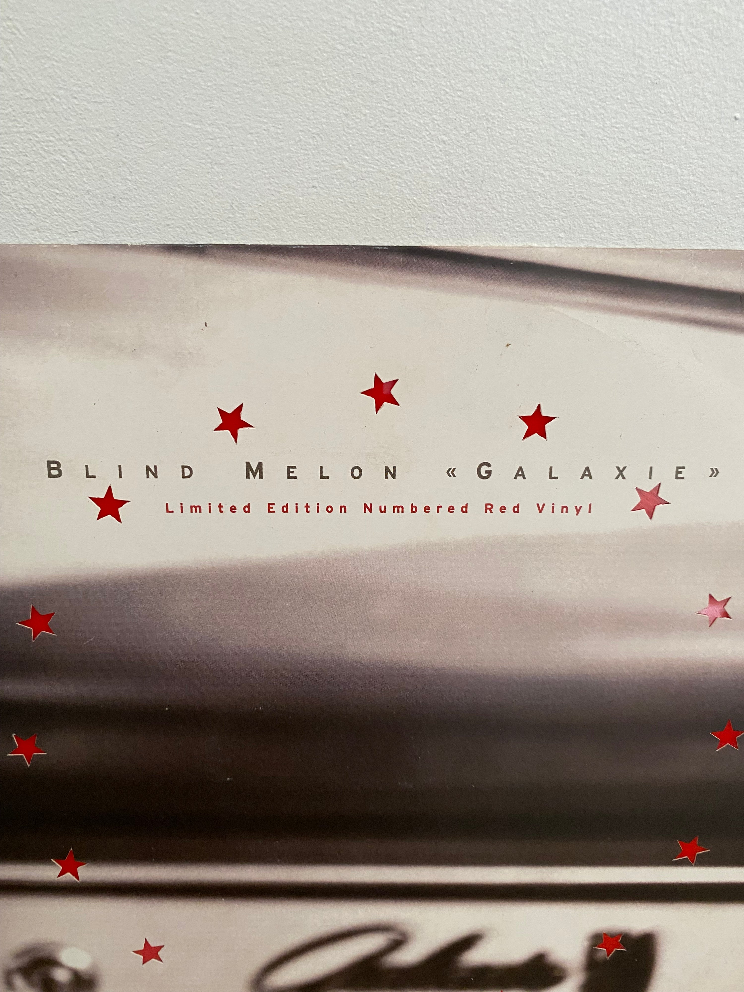 Blind Melon - Galaxie , 12” red vinyl, limited edition numbered. 1995