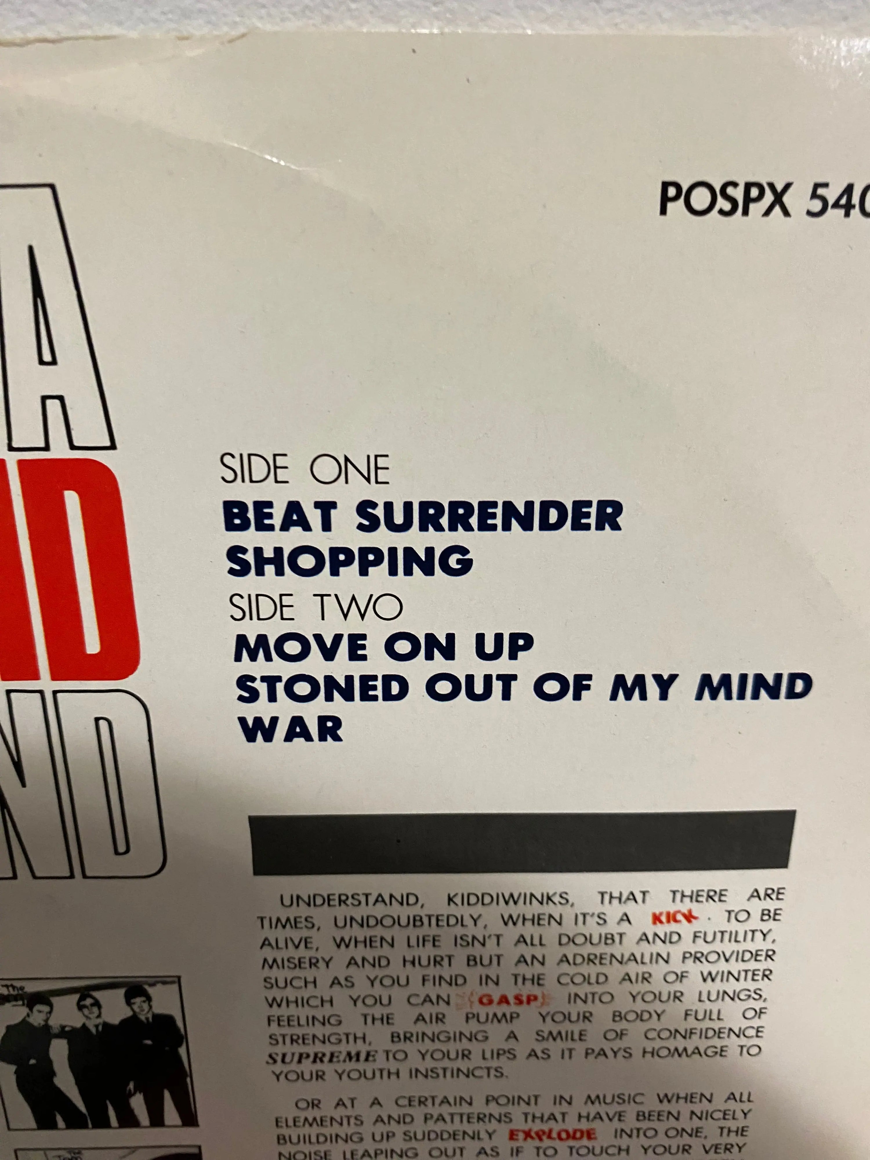 Collectable The Jam Beat Surrender 12 inch vinyl single at Woody’s Record Store