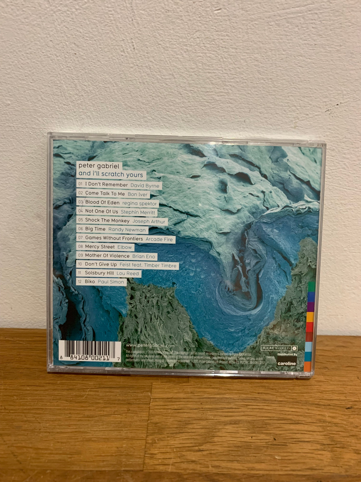 Peter Gabriel - And I’ll Scratch Yours, 2013 cd album.