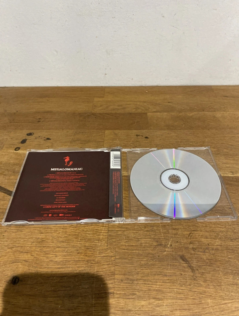 Incubus , Megalomaniac, 4 Track Cd Single