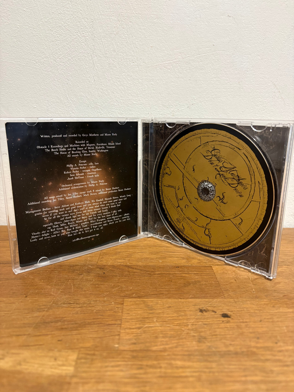 Cerys Matthews - Don’t look down , cd album ,Rainbow city records 2009.