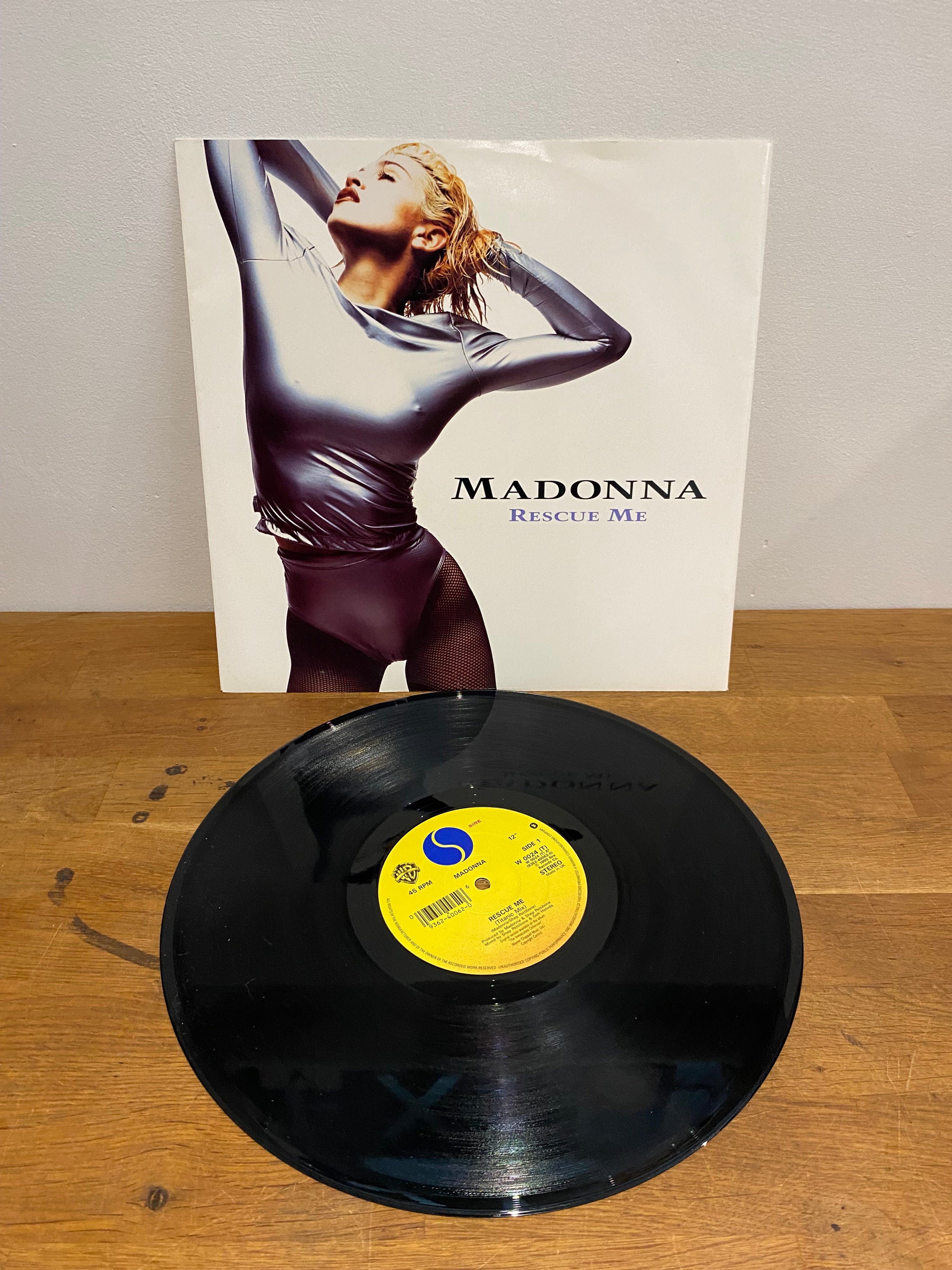 Madonna- Rescue Me , 12” single