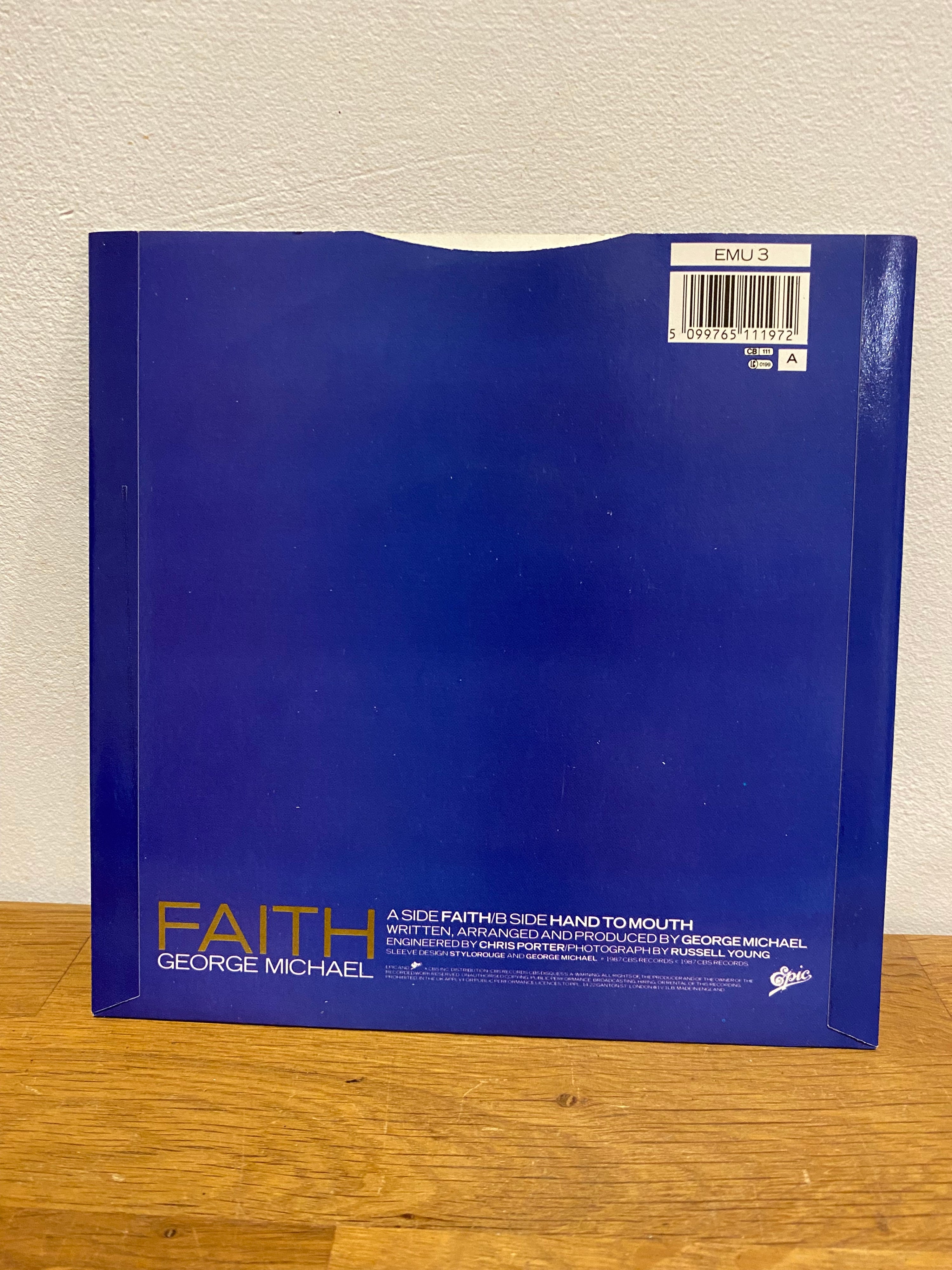 George Michael - Faith , 1987 , 7inch single