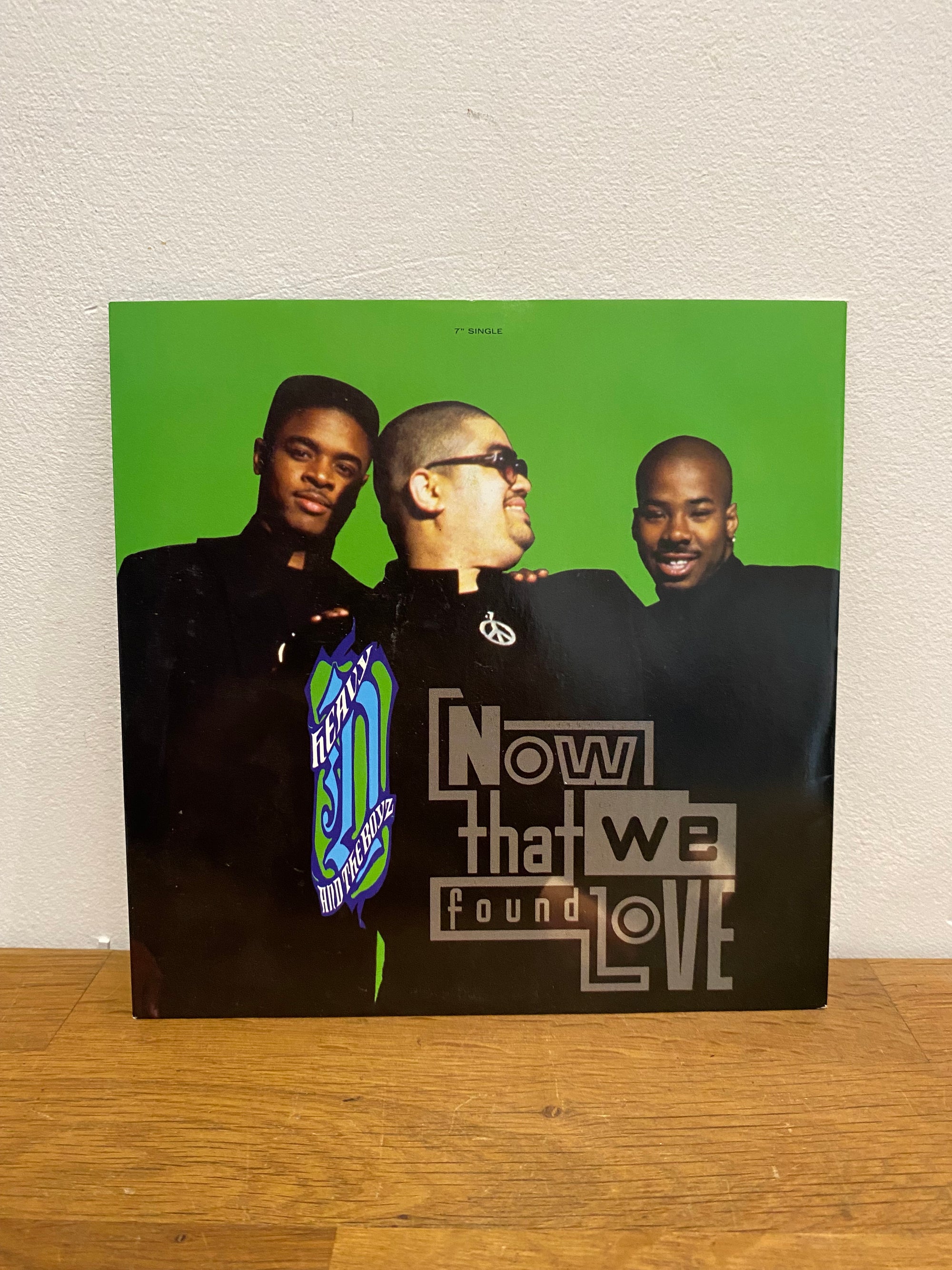 Heavy D & The Boys - Now that We found love , 7” single , MCA , MCS 1550. 1991