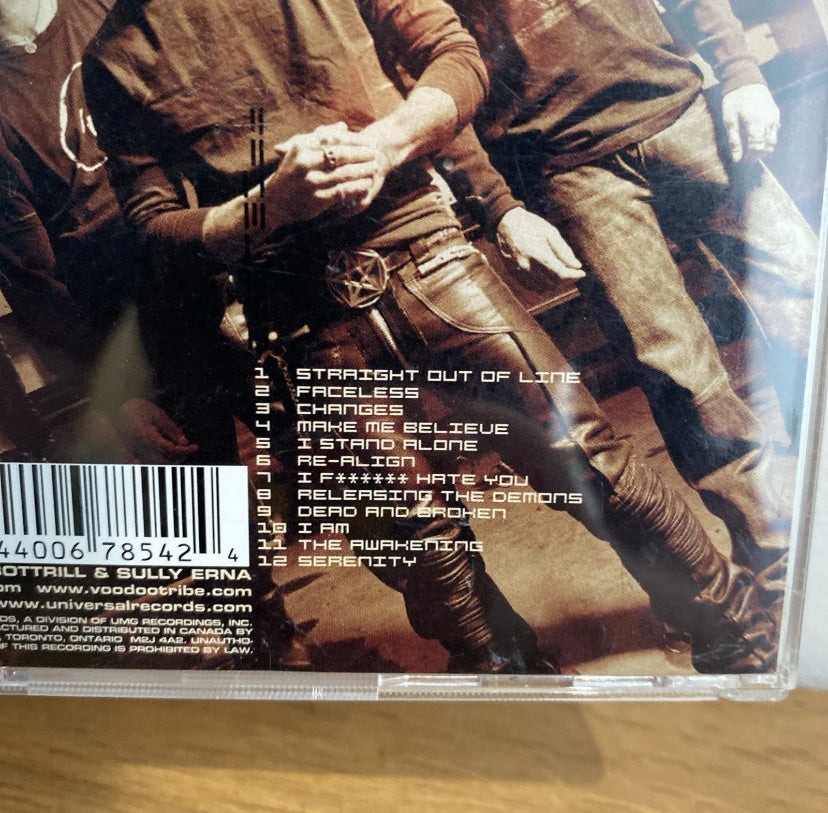 Godsmack , Faceless , Cd Album ,2003