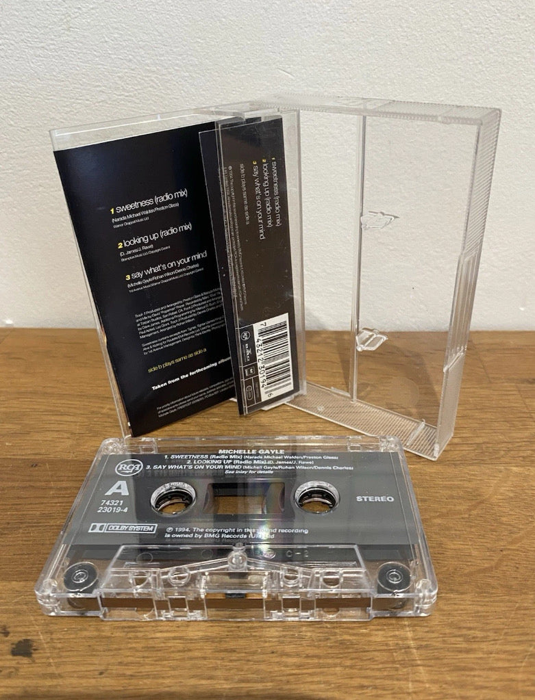 Michelle Gayle - Sweetness, Cassette Single, 1994