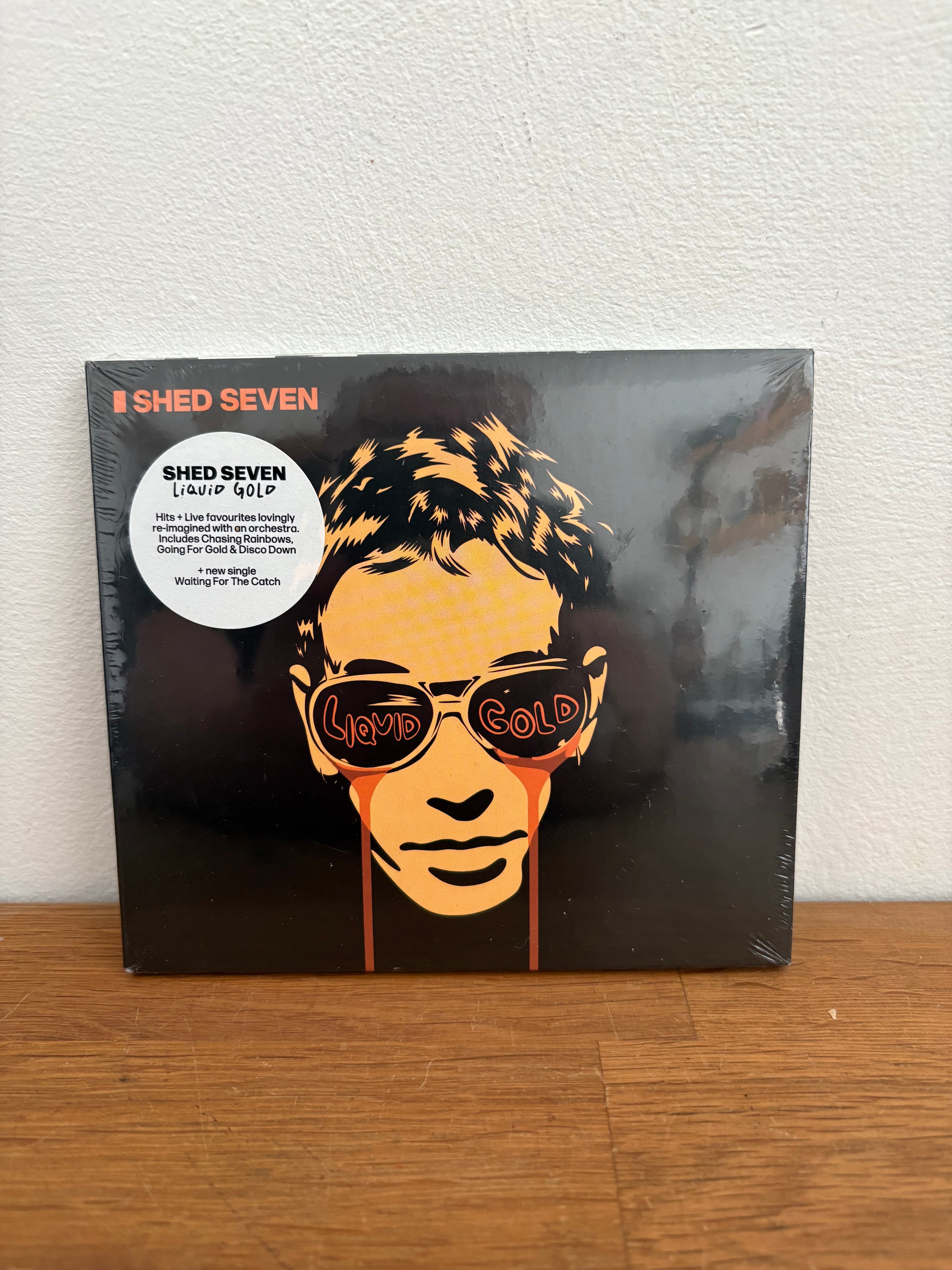 Shed Seven - Liquid Gold , cd album, cardboard sleeve digipack , new and sealed.