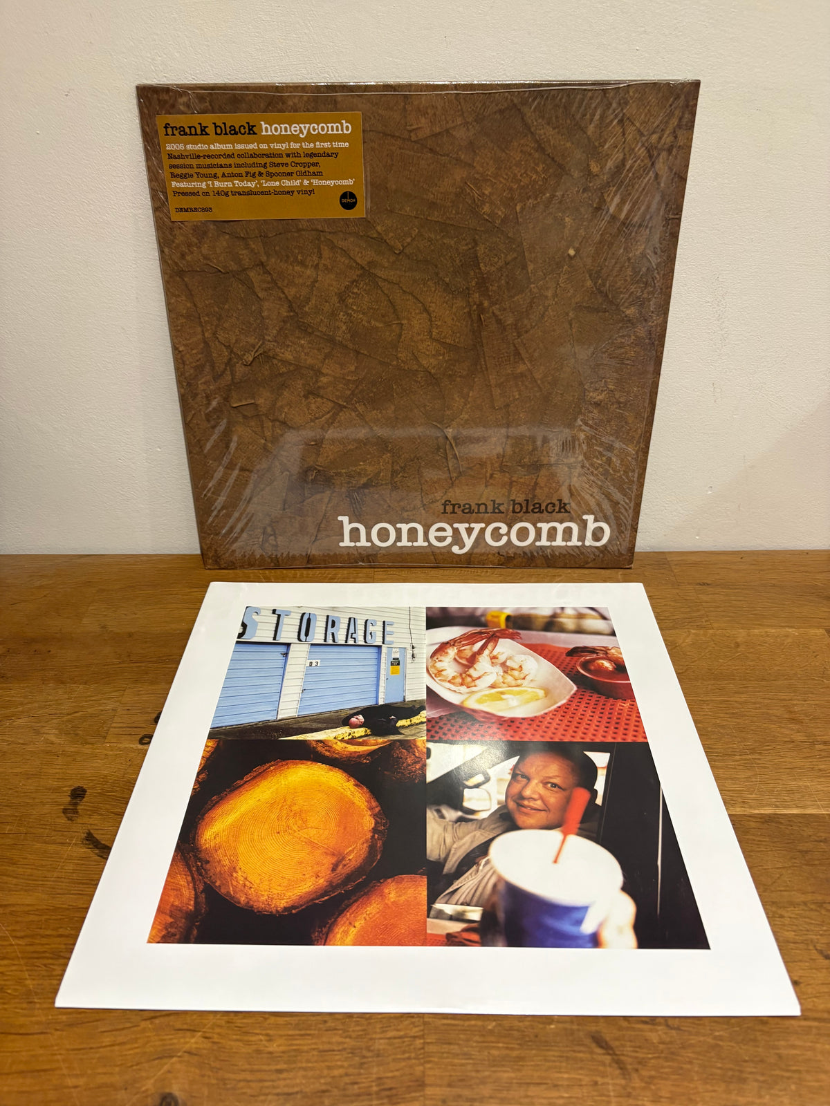 Frank Black - Honeycomb, vinyl lp album, translucent honey vinyl, 2005 Demon