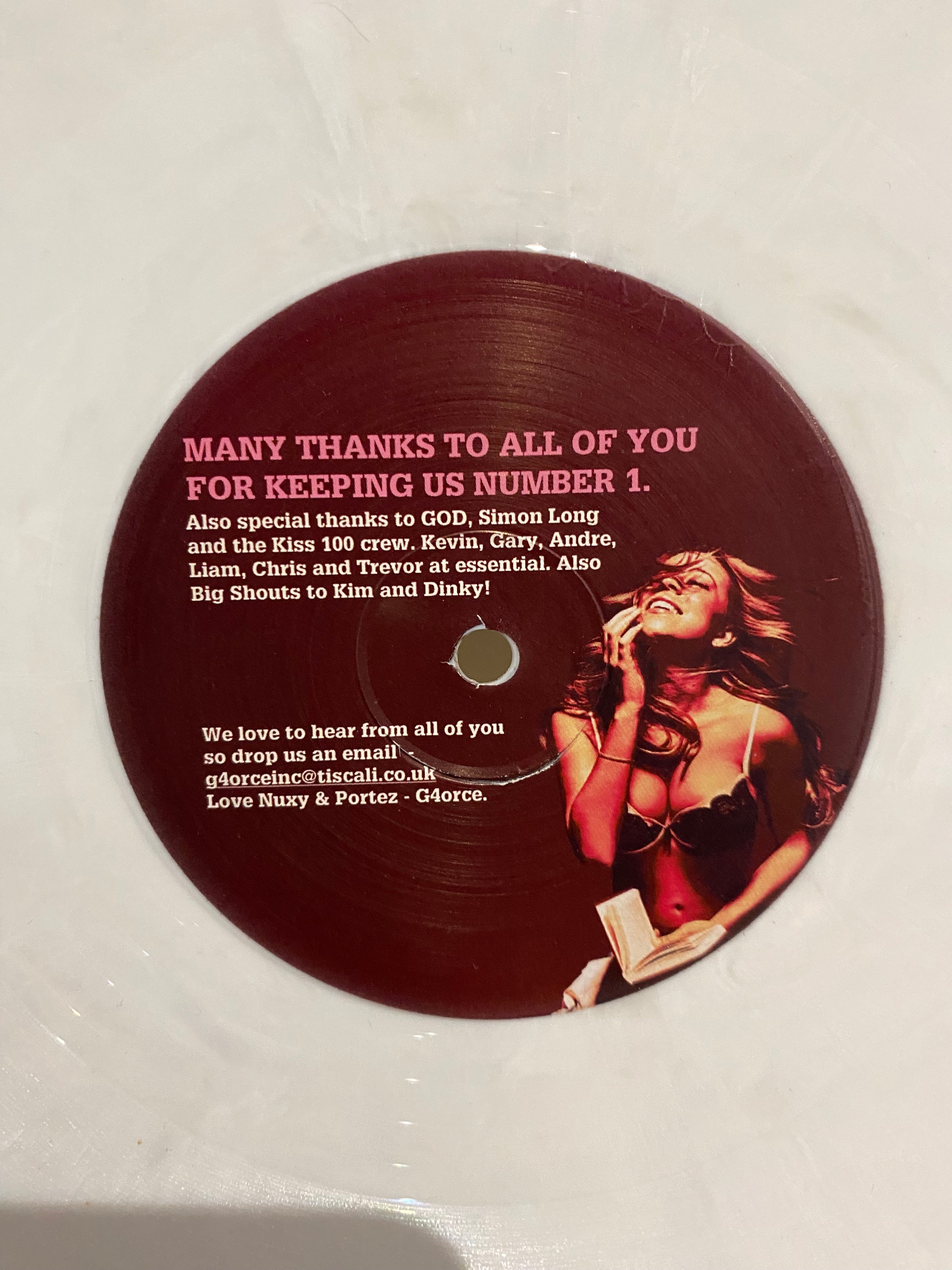 Busta Rhymes + Mariah Carey - I know what you want , ltd ed of 1000 white vinyl 12” single