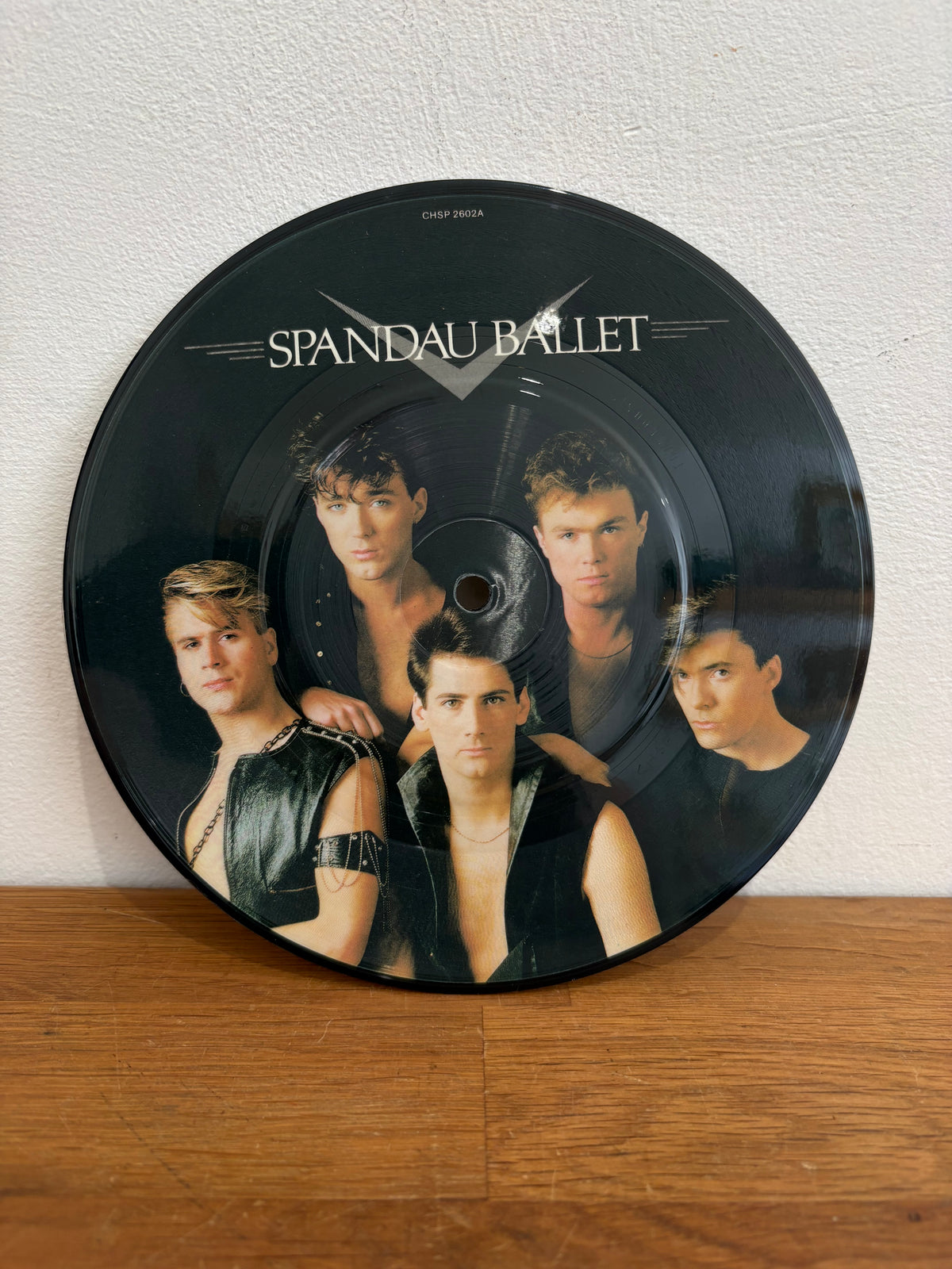 Spandau Ballet - Instinction , 7 inch single , picture disc, 1982 Chrysalis.