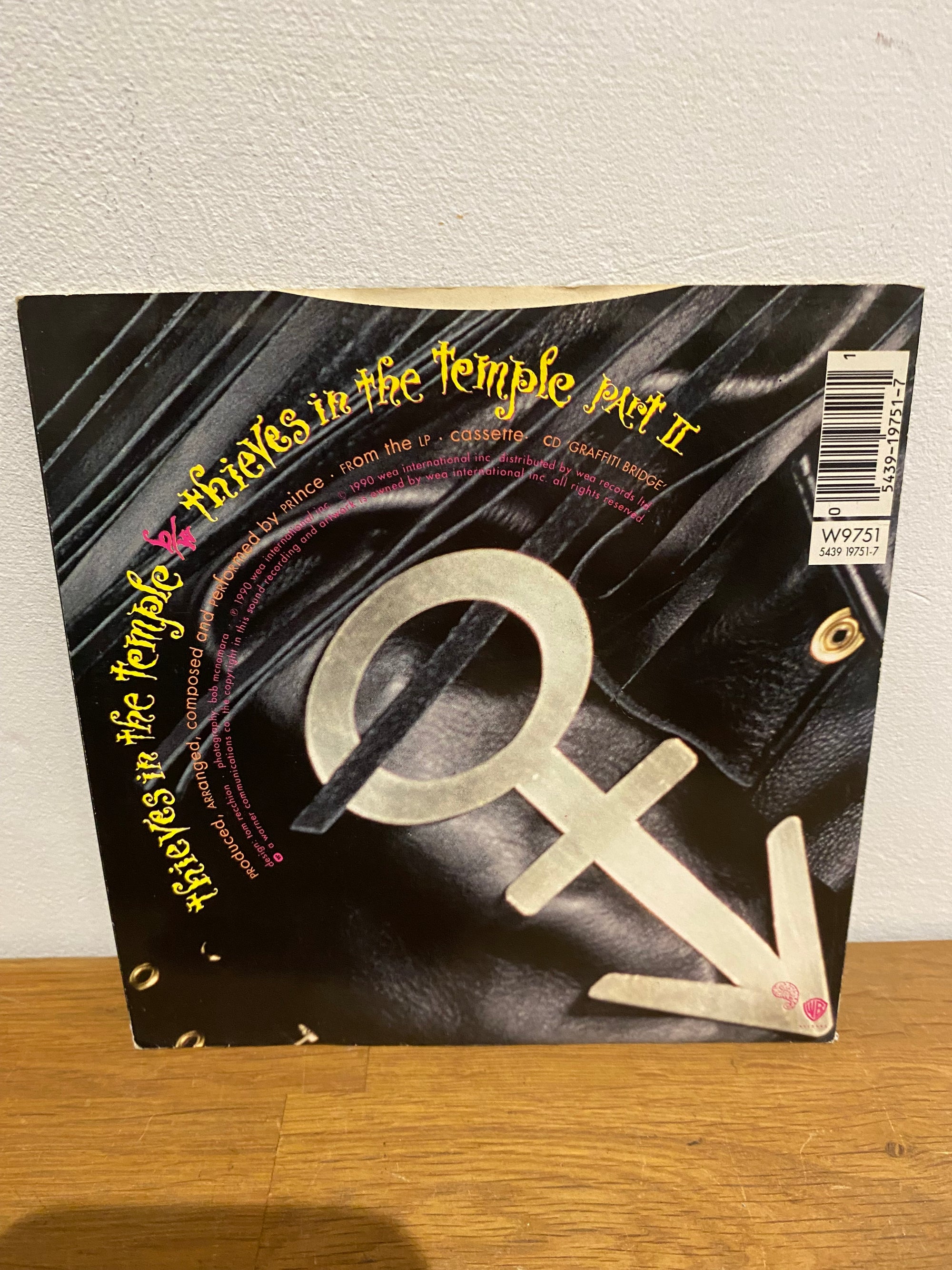 Prince - Thieves in the temple, 7 inch record , 1990
