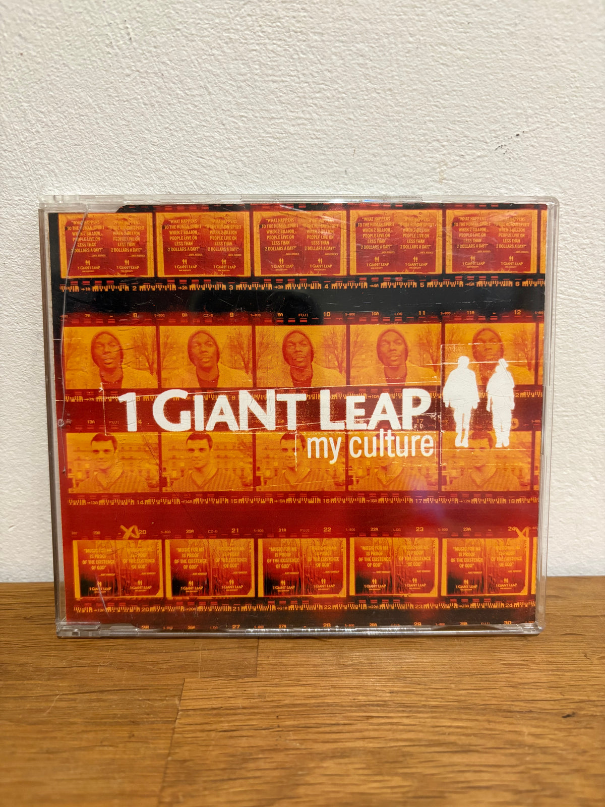1 Giant Leap - My Culture. Cd single , 4 track , 2001 Palm Pictures.