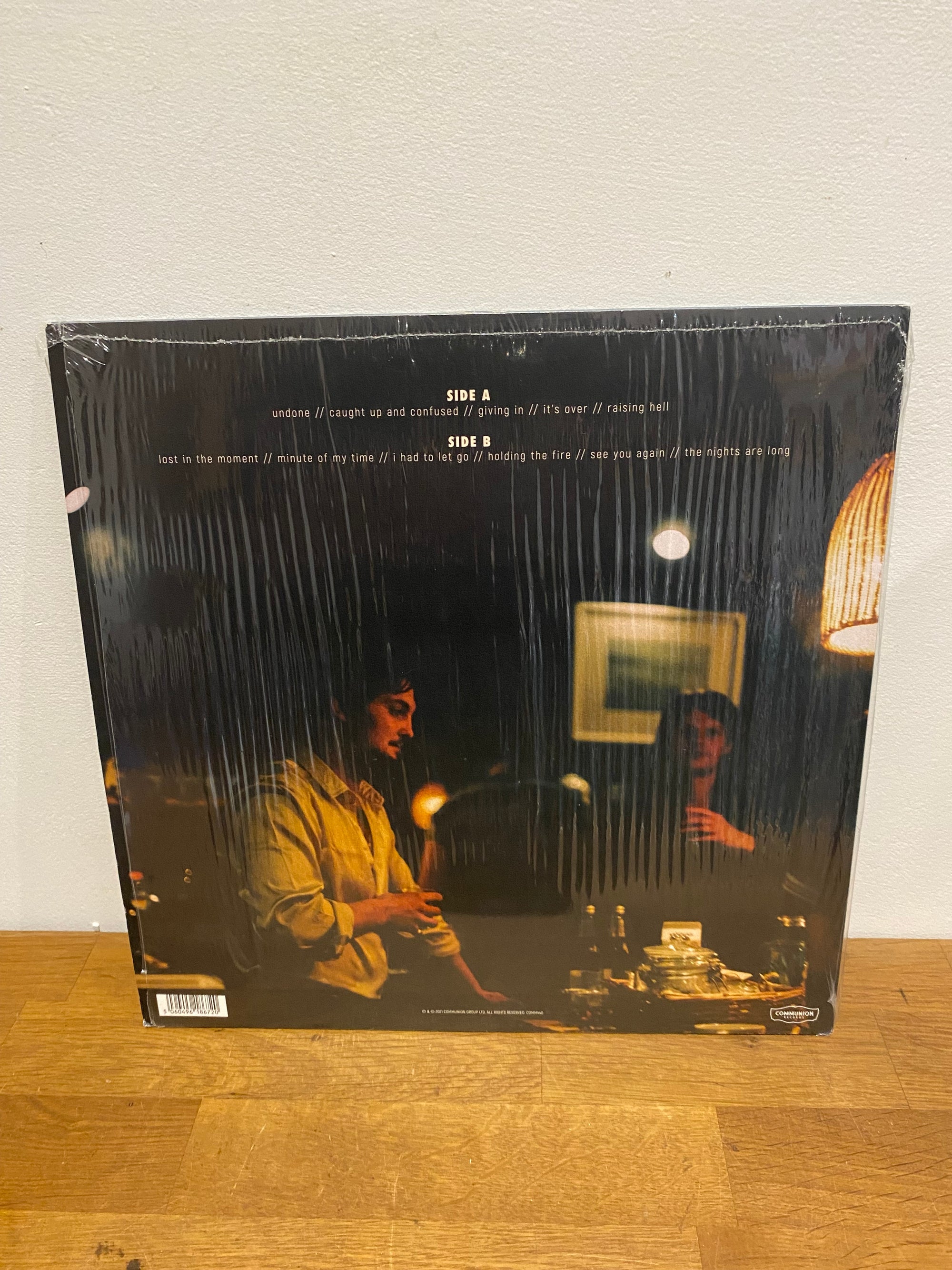 Marthgunn - Something good will happen, vinyl album.  Marine Blue vinyl, Communion records 2021