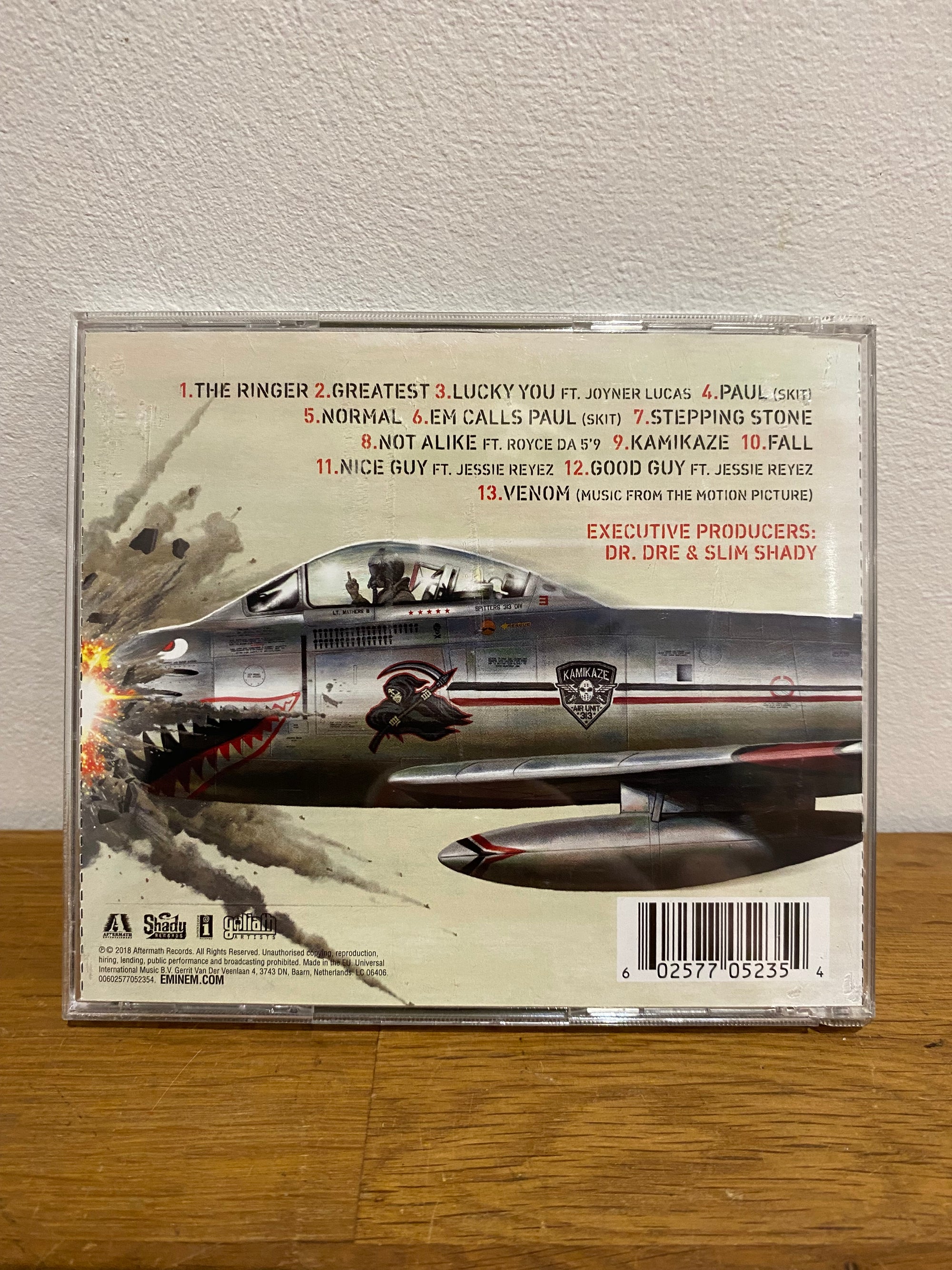 Eminem - Kamikaze, cd album , 2018 Aftermath Records