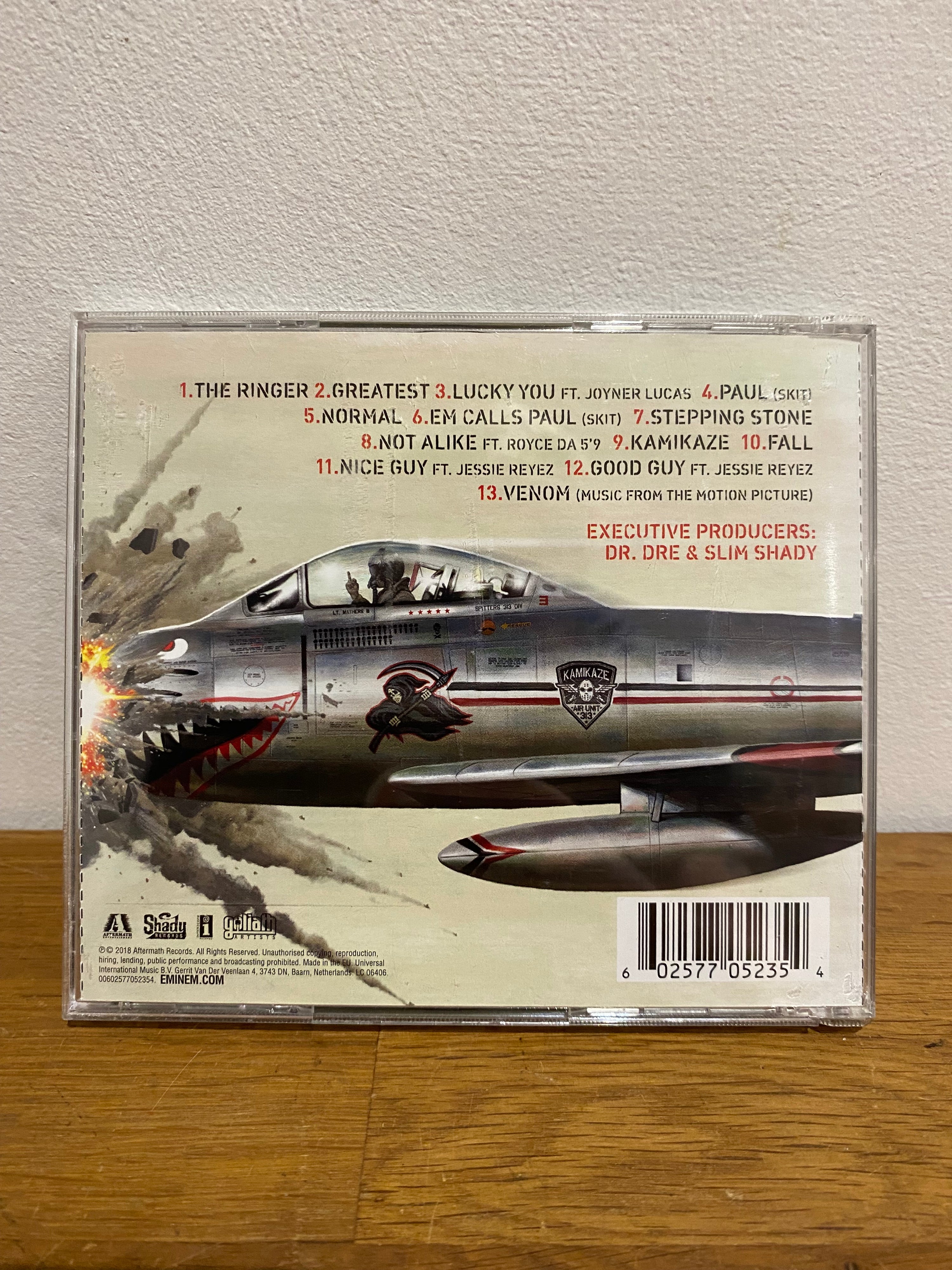 Eminem - Kamikaze, cd album , 2018 Aftermath Records