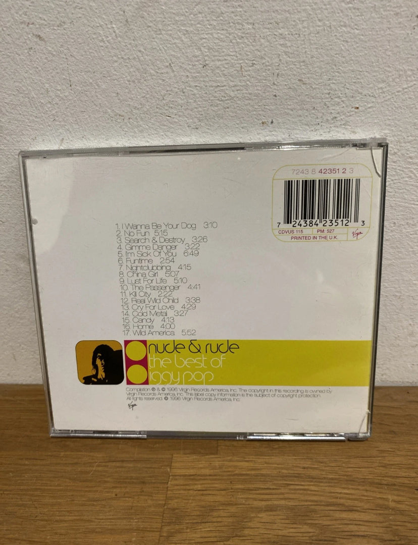 Iggy Pop – Nude & Rude: The Best Of (CD Album)
