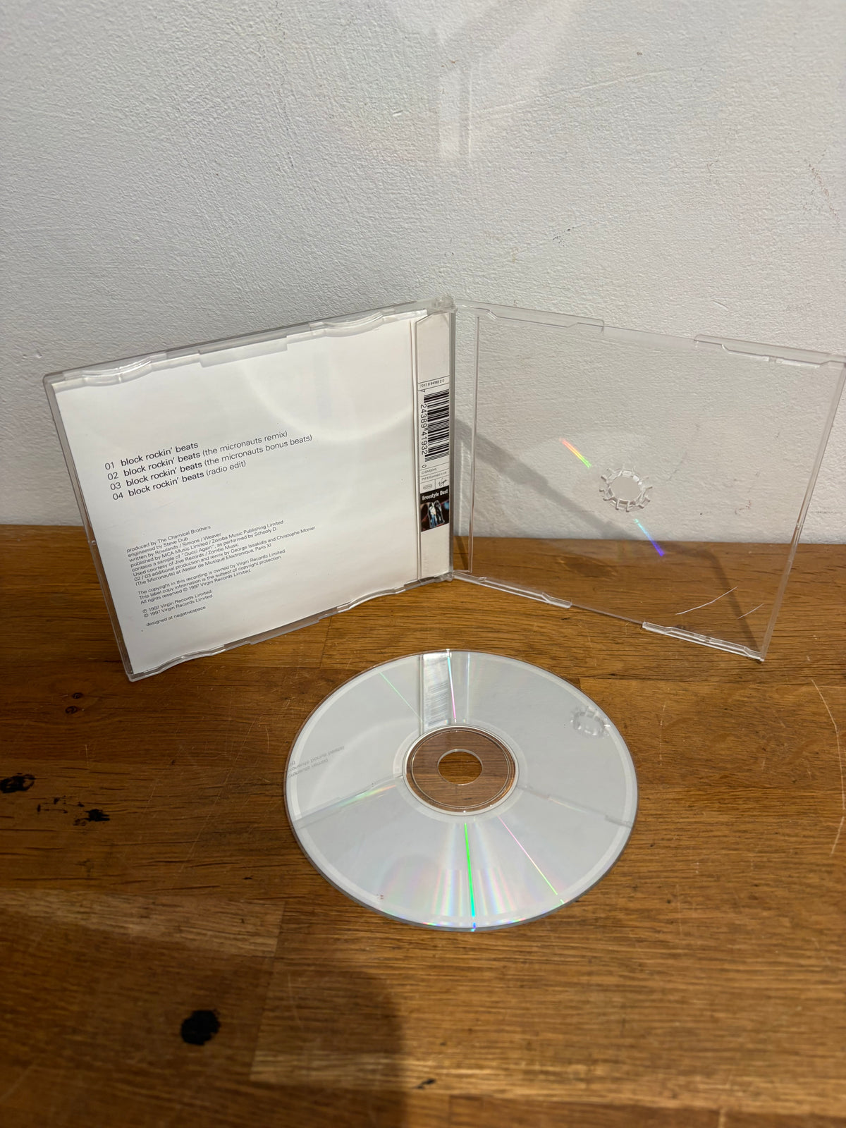 The Chemical Brothers - Block Rockin’ Beats , cd single, 1997 Virgin.