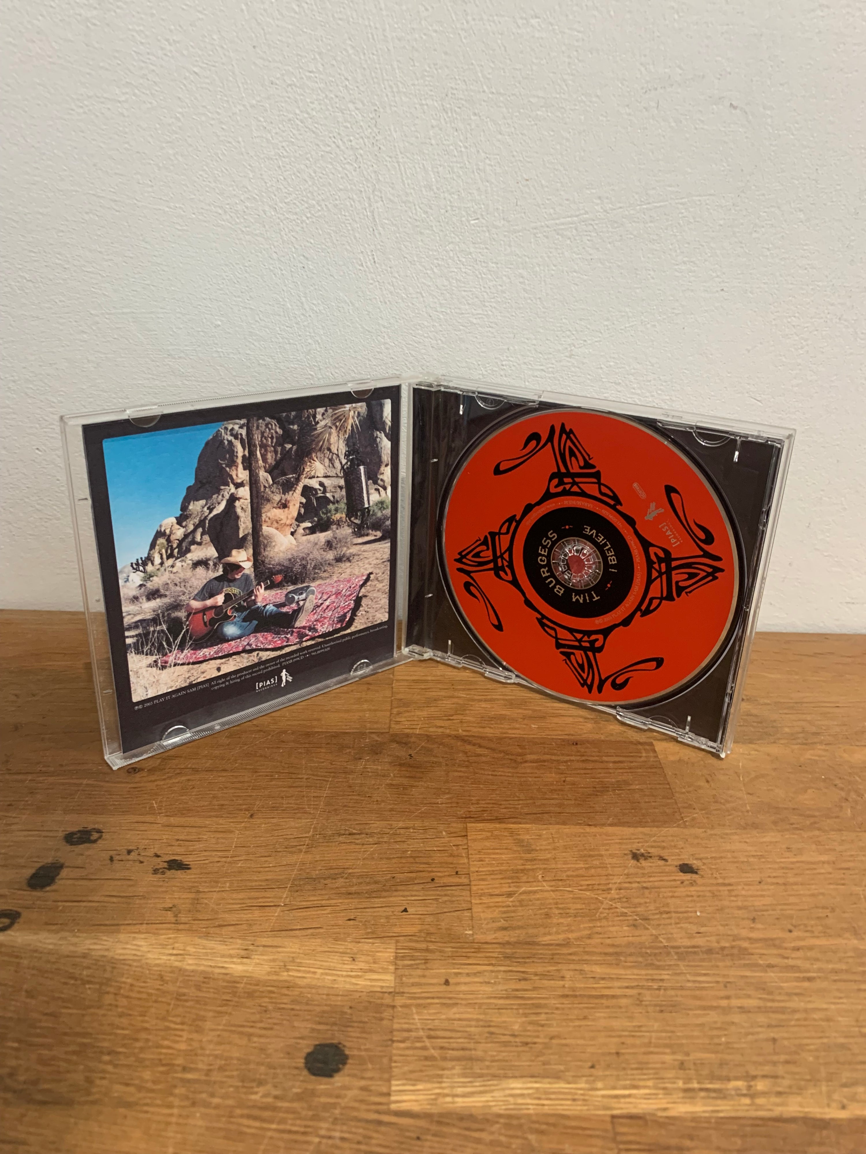Tim Burgess - I Believe, 2003 cd album.