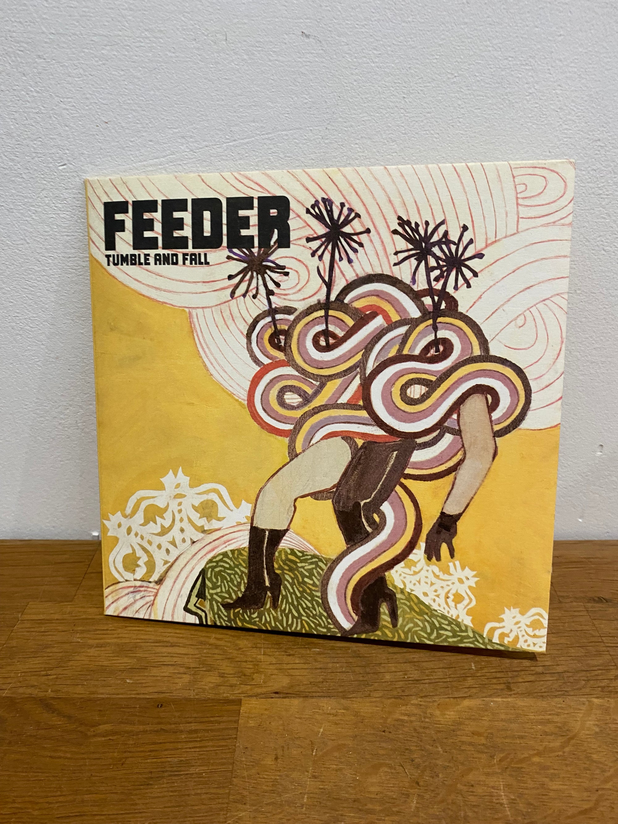 Feeder - Tumble and fall , 7”single , gatefold sleeve, 2005 Echo