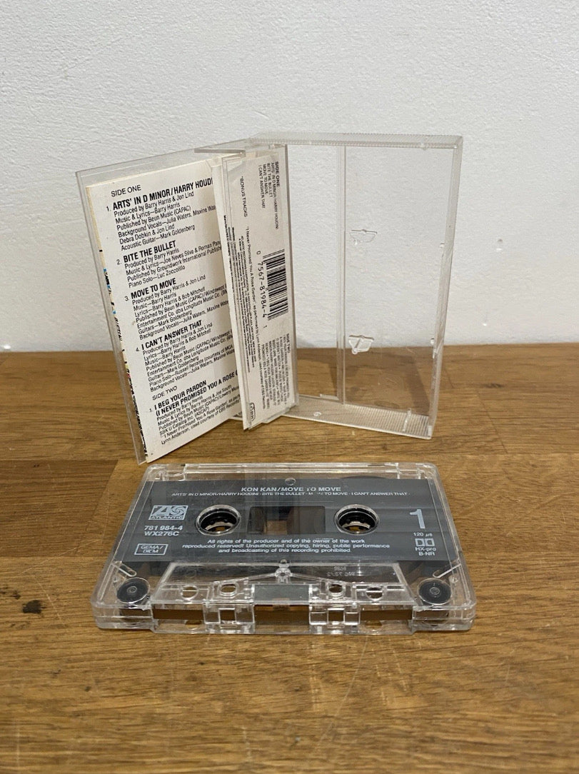 Kon Kan - Move To Move, Cassette Album 1989