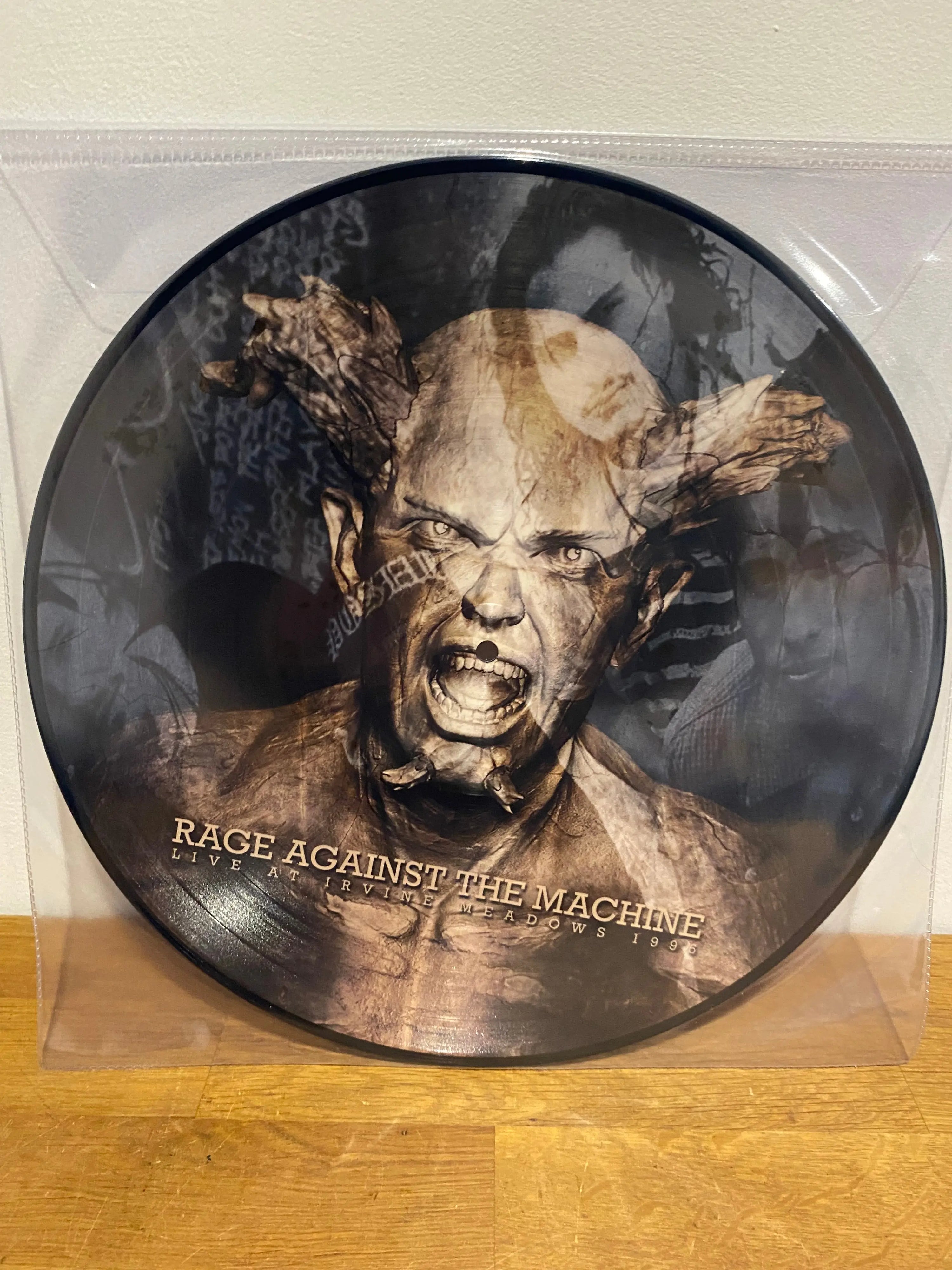 Rage Against the Machine Live at Irvine Meadows 1995 CD album front cover