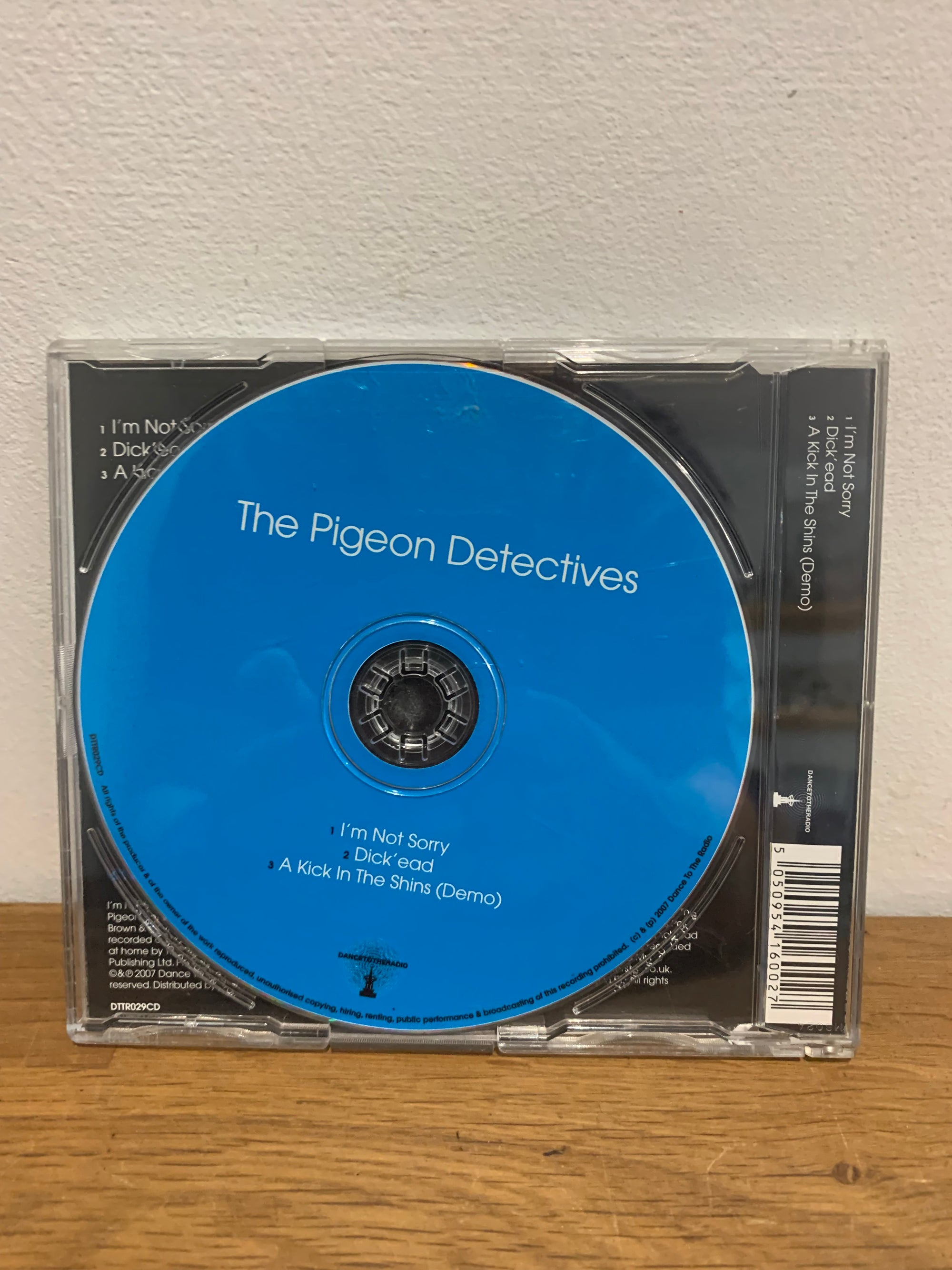 The Pigeon Detectives- I’m not sorry, cd single 2007