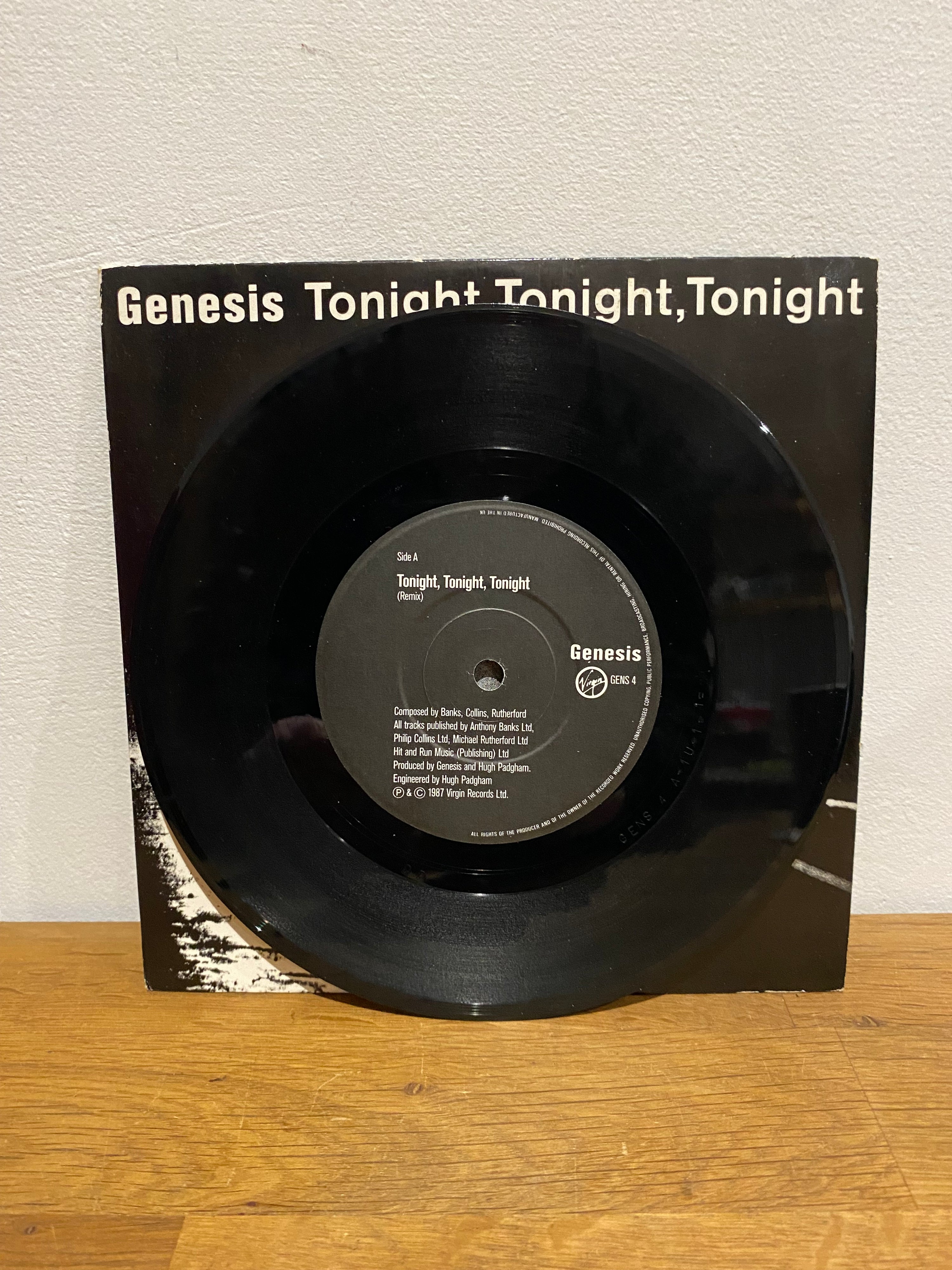Genesis - Tonight, Tonight, Tonight , 7” single