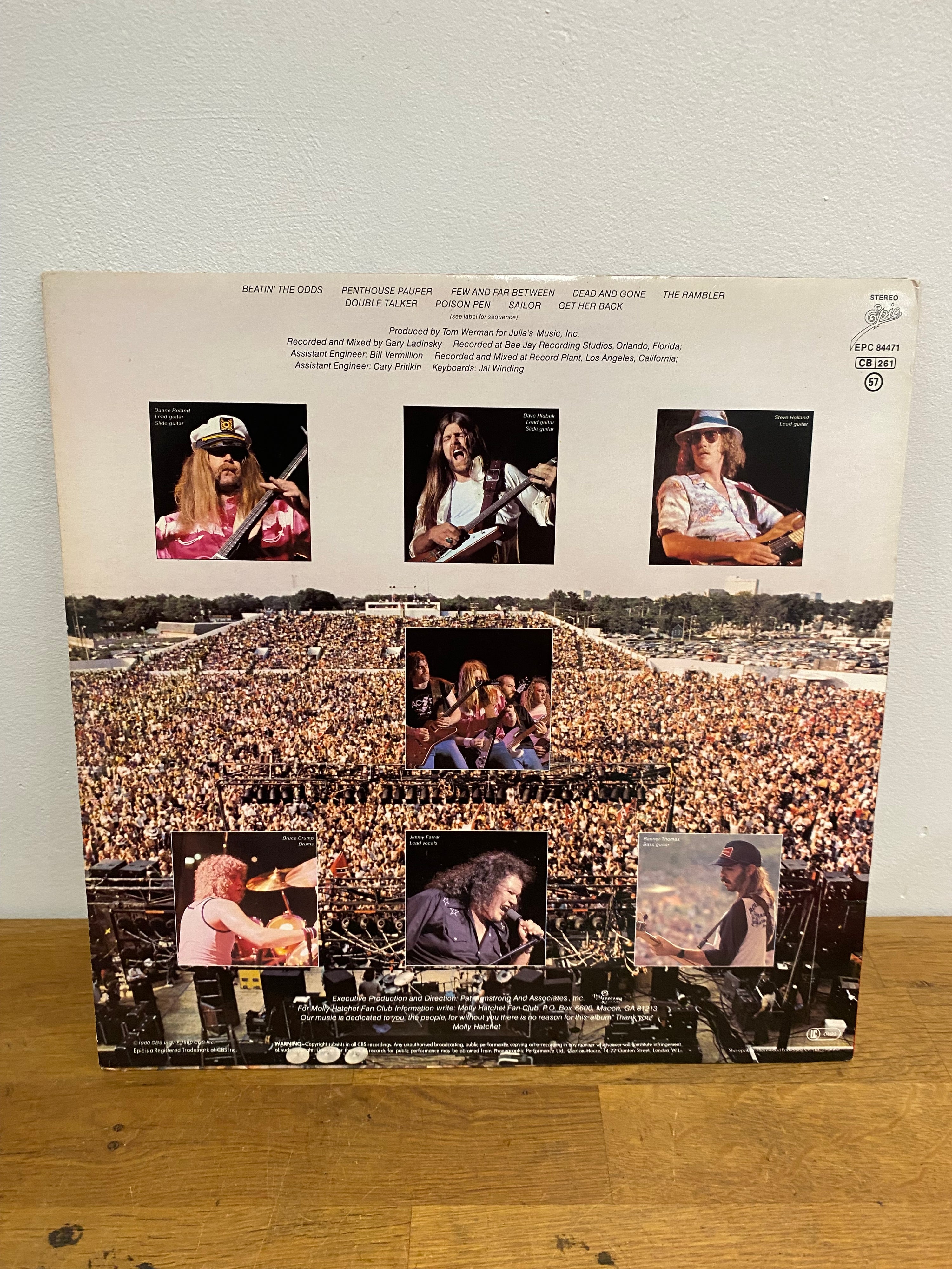 Molly Hatchet- Beatin the Odds , Epic 1980