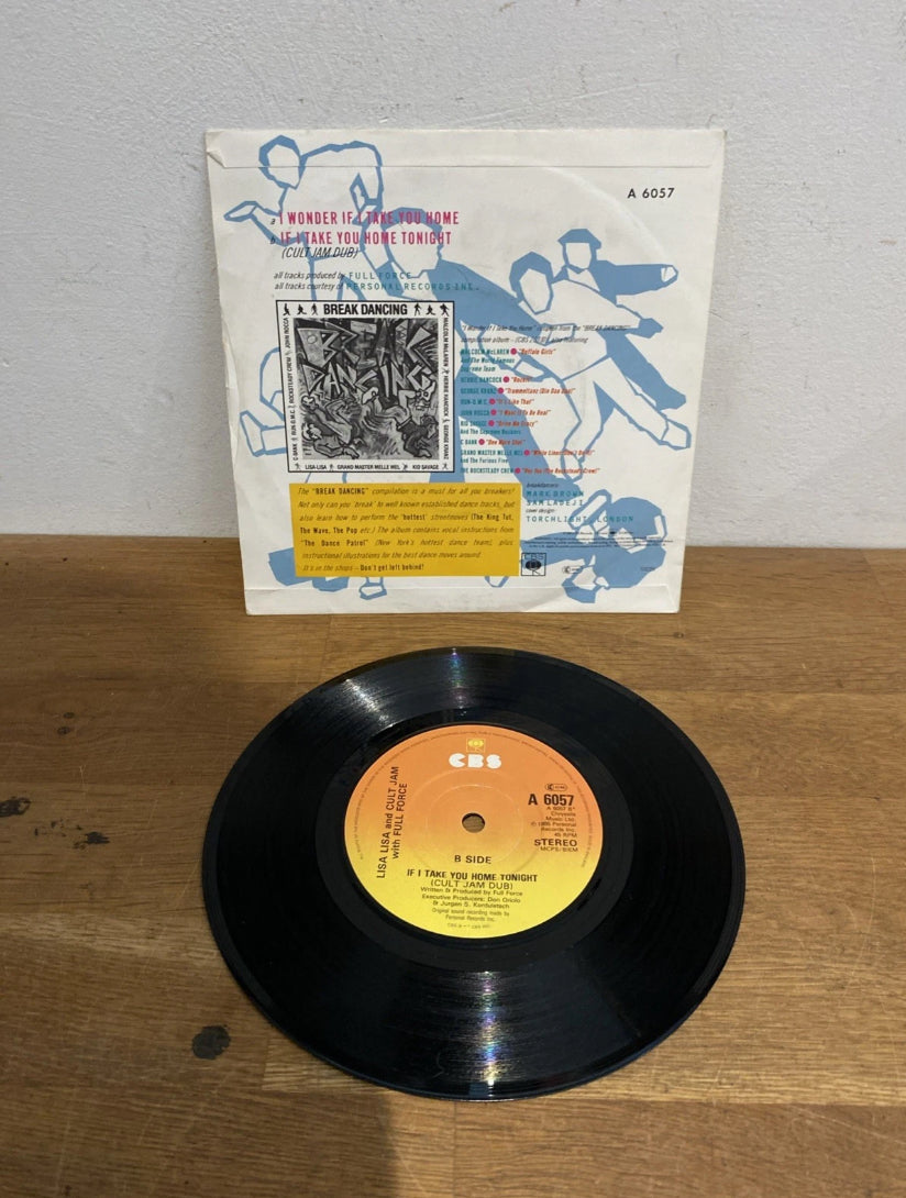 Lisa Lisa Cult Jam , I Wonder If I Take You Home, 7 Inch Single