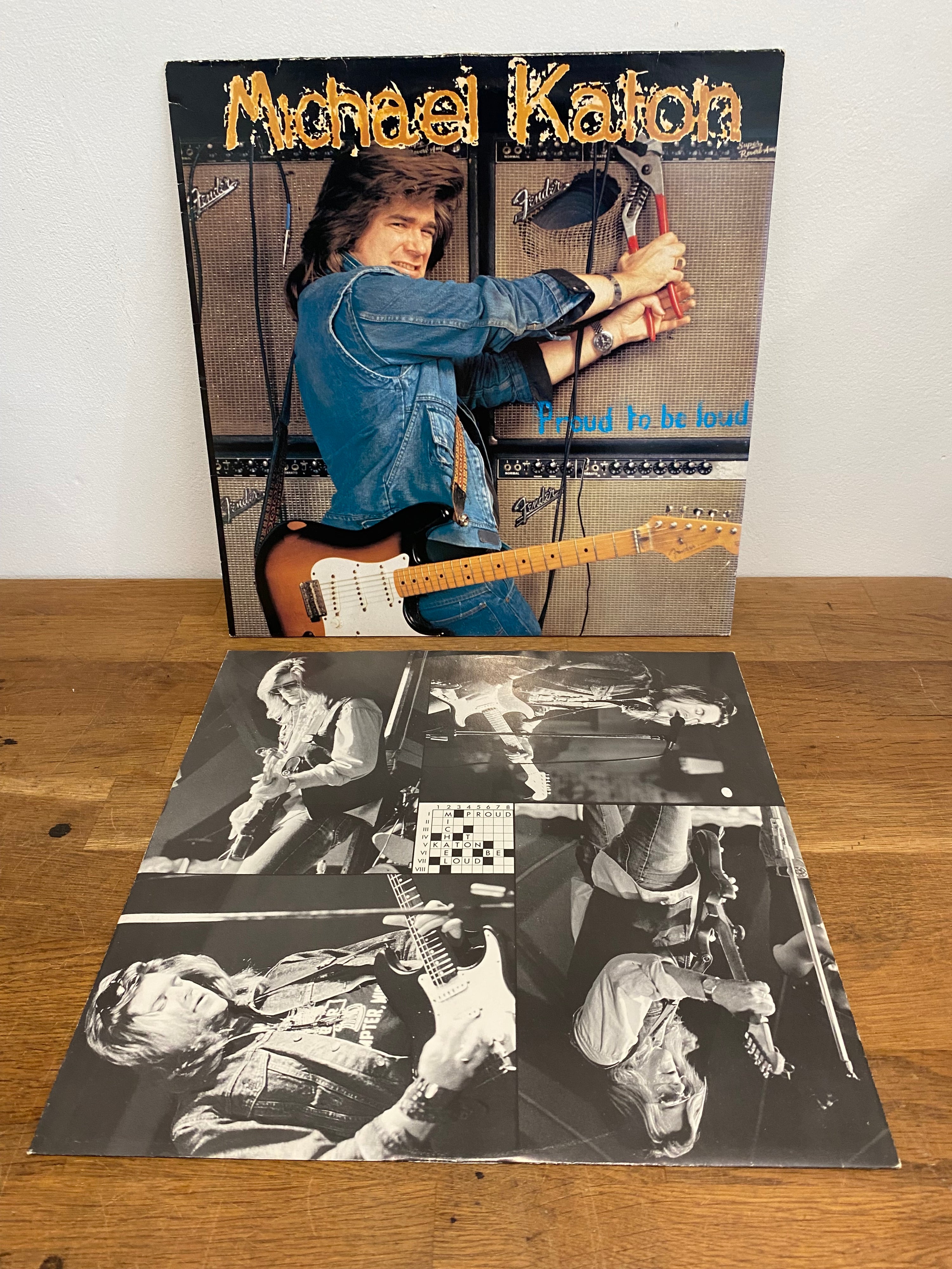 Michael Katon - Proud to be loud , vinyl album , 1988. LOPL 503.