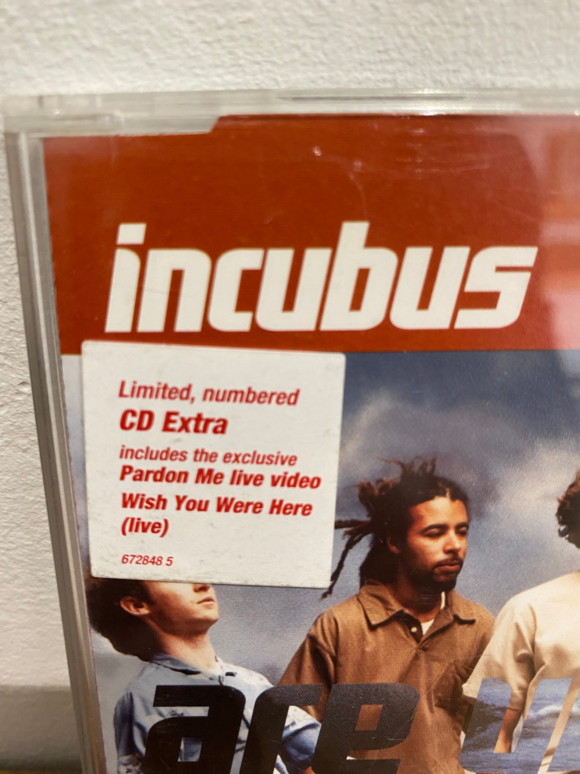 Incubus - Are you in?, limited numbered CD extra ,3 track cd single