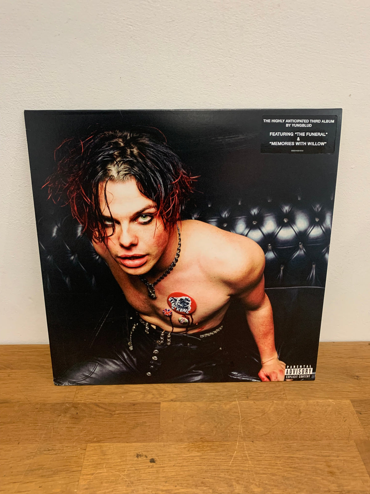 Yungblud - Yungblud , 2022, transparent red vinyl , LP album