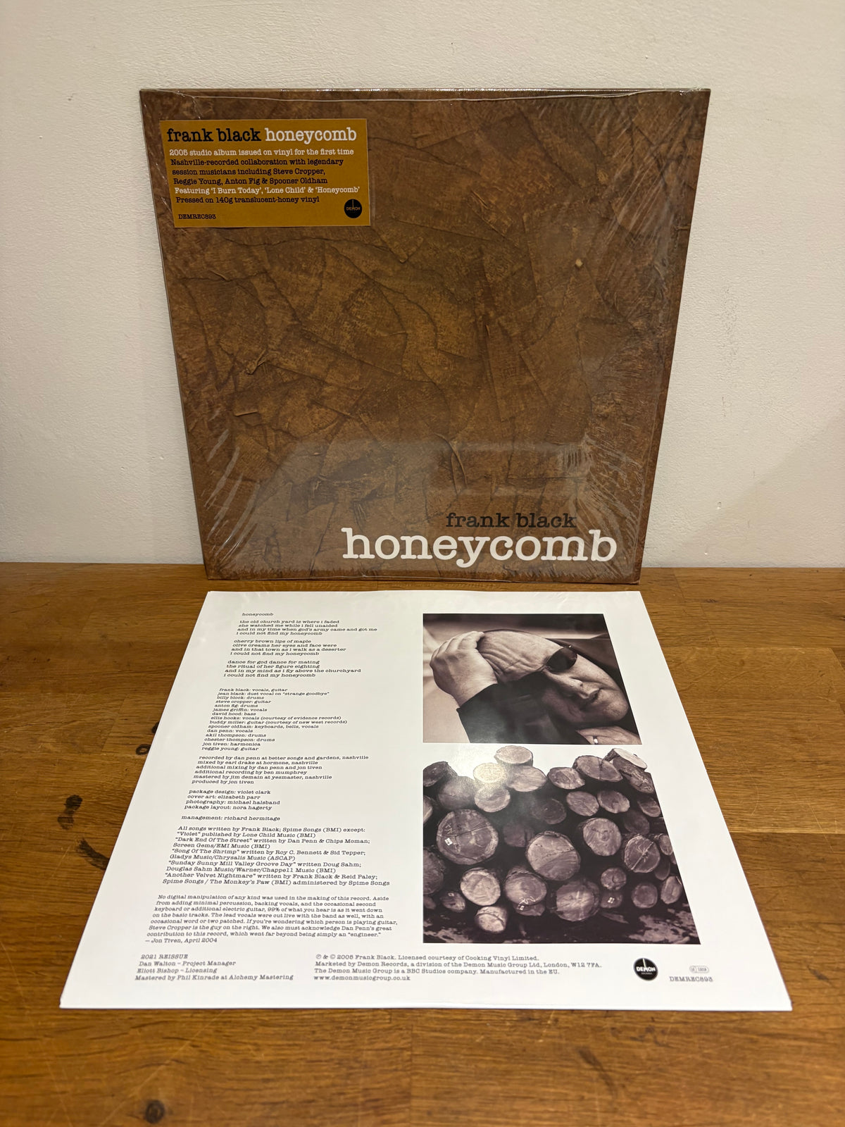 Frank Black - Honeycomb, vinyl lp album, translucent honey vinyl, 2005 Demon
