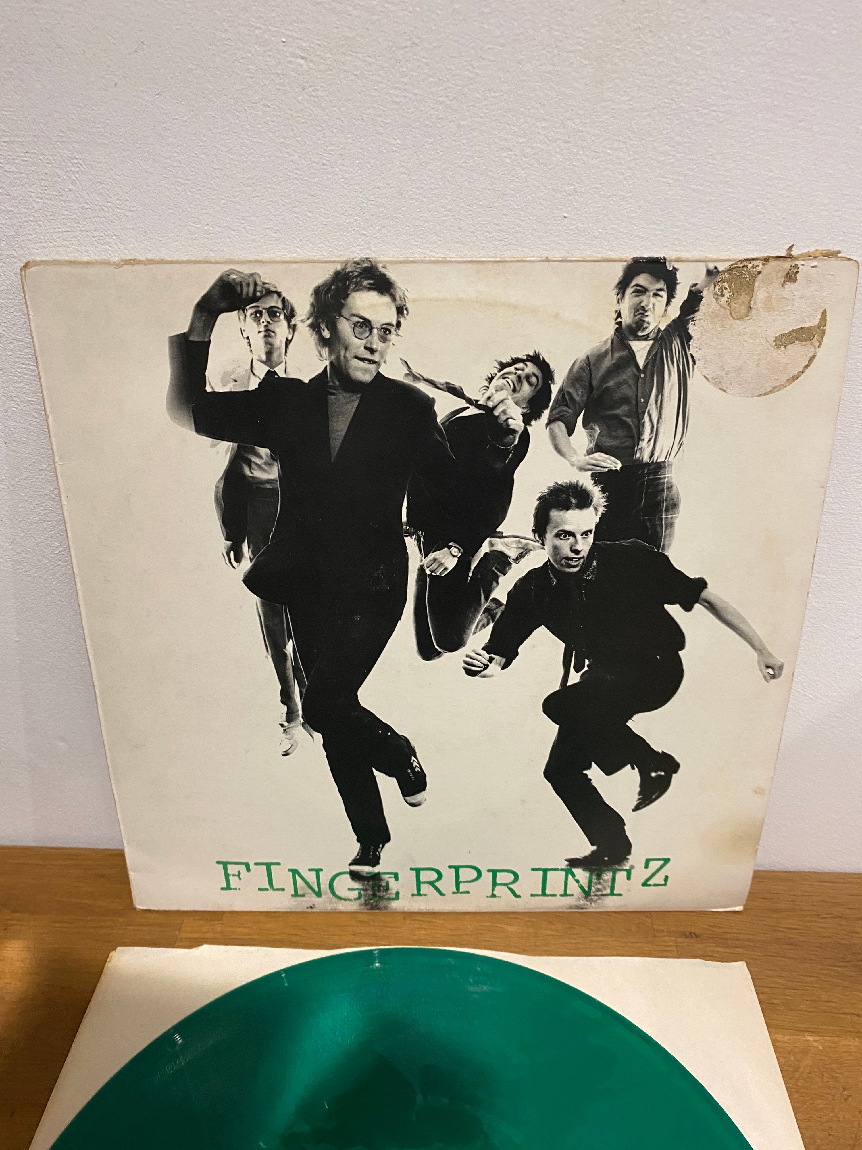 Fingerprintz - Dancing With Myself, 12” single , Green Vinyl, 1979 Virgin