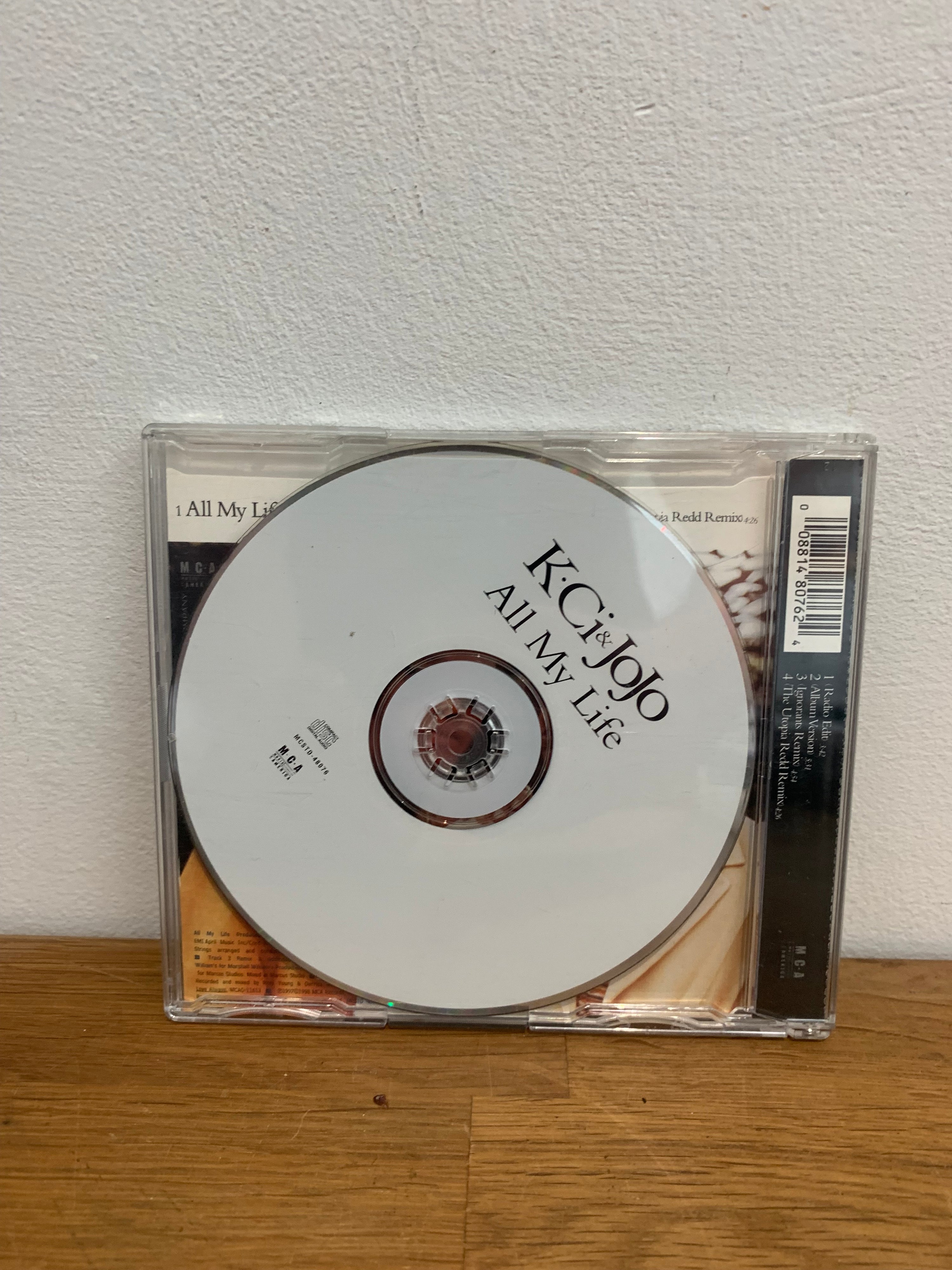 KCi & JoJo - All My Life , Cd Single.