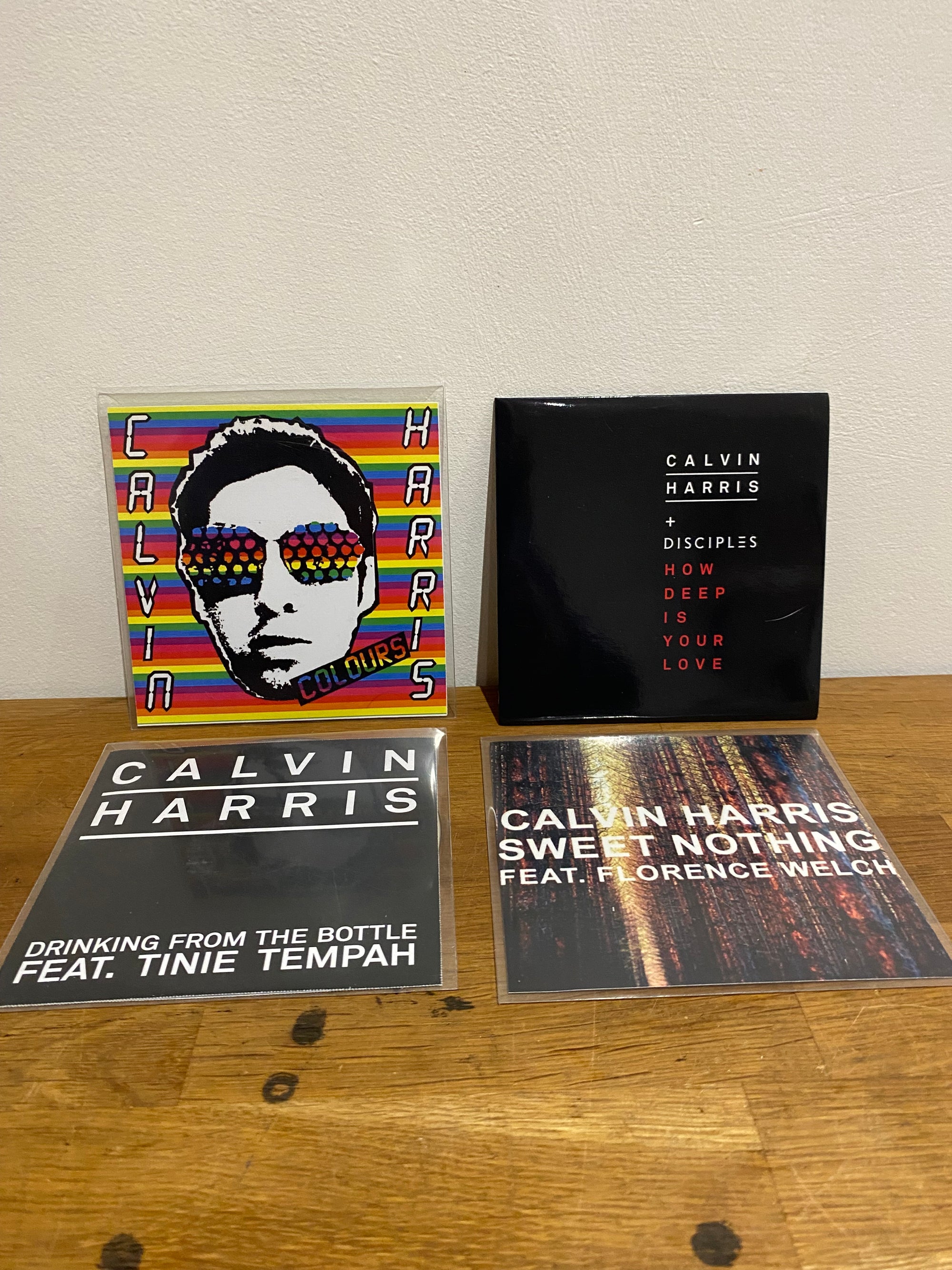 Calvin Harris , Promo cd singles x 4