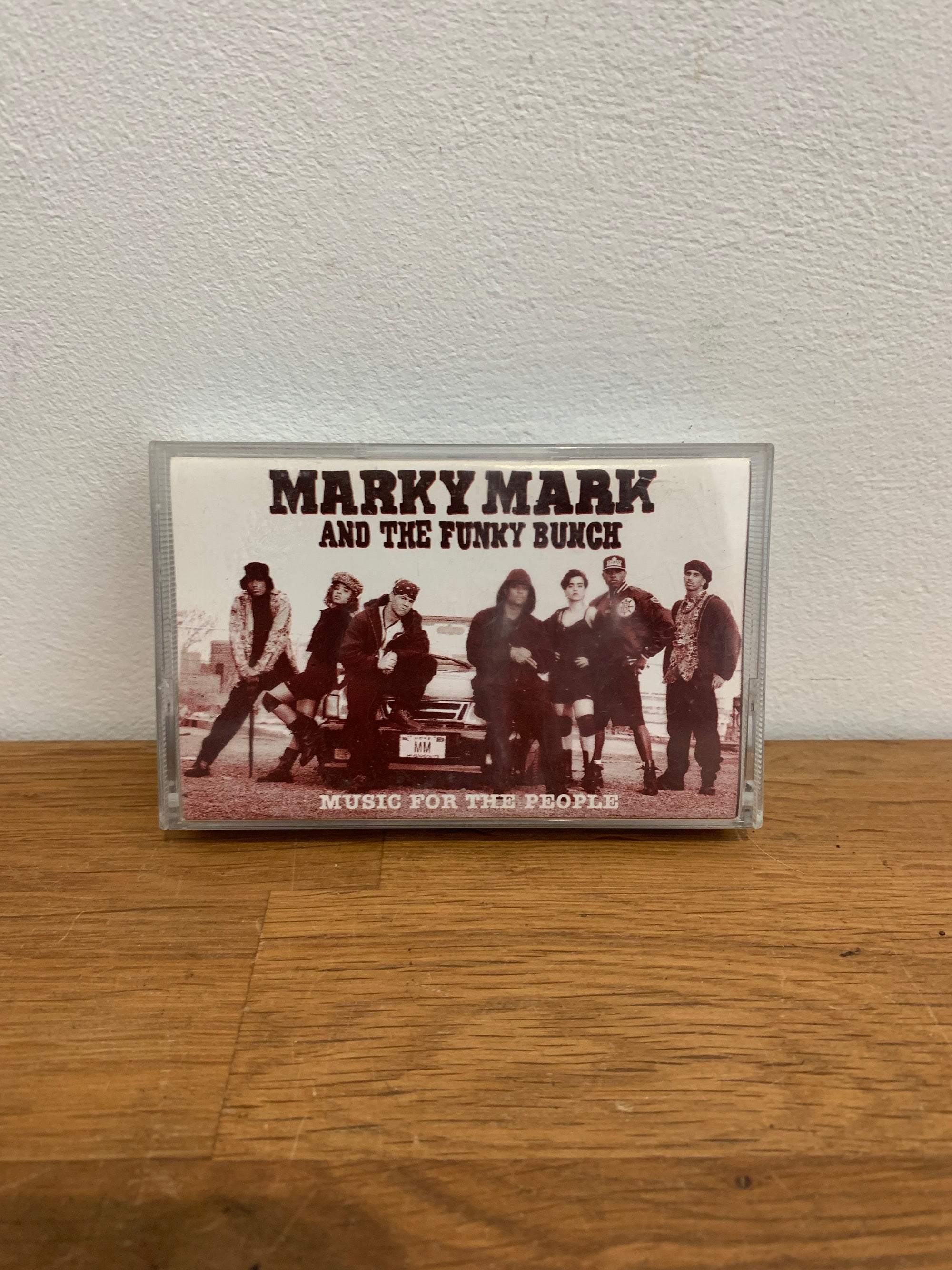 Marky Mark and the Funky Bunch - Music for the people , cassette album vinyl record cover