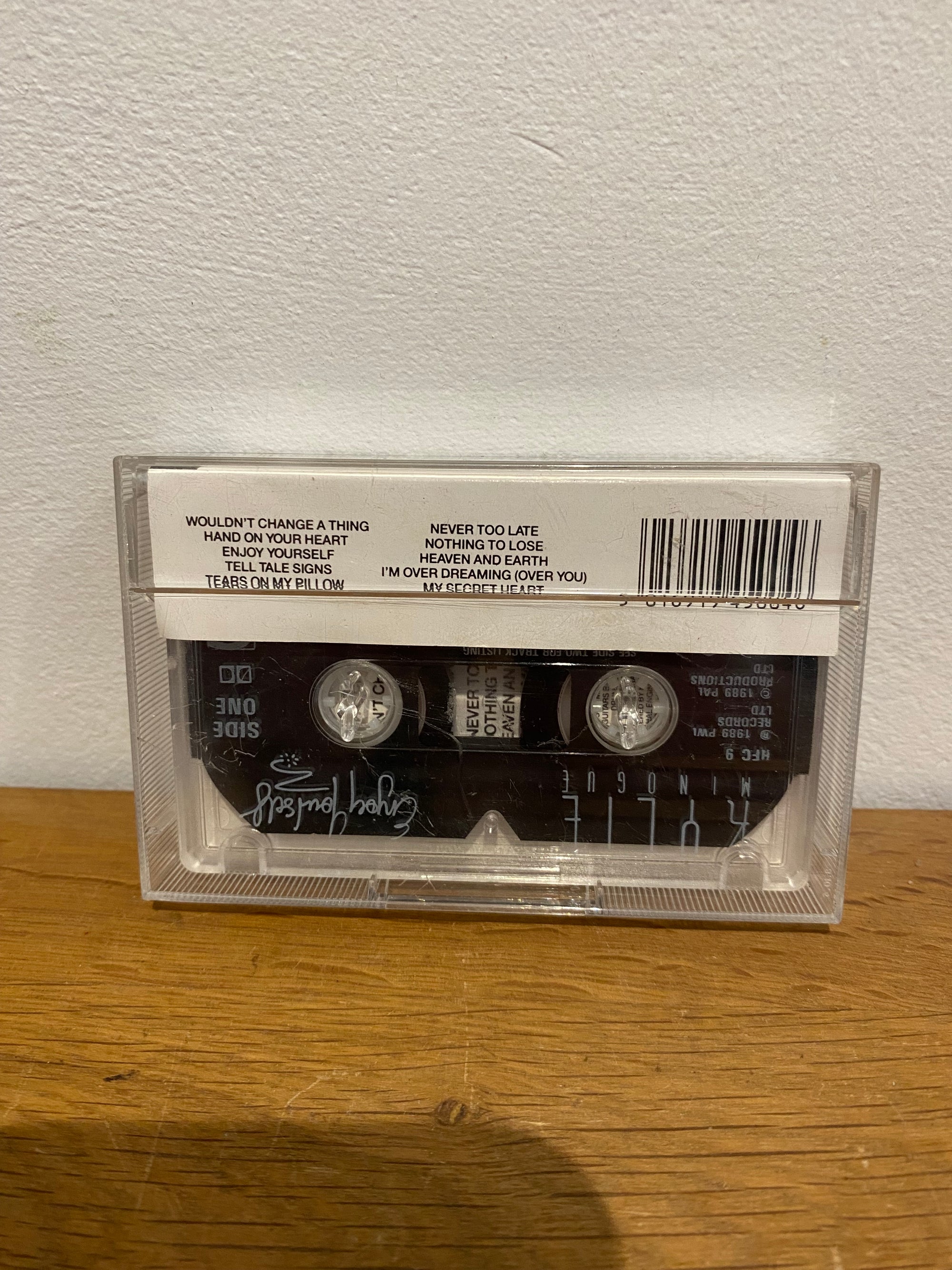 Kylie Minogue - Enjoy Yourself, Cassette album. PWL HFC9, 1989