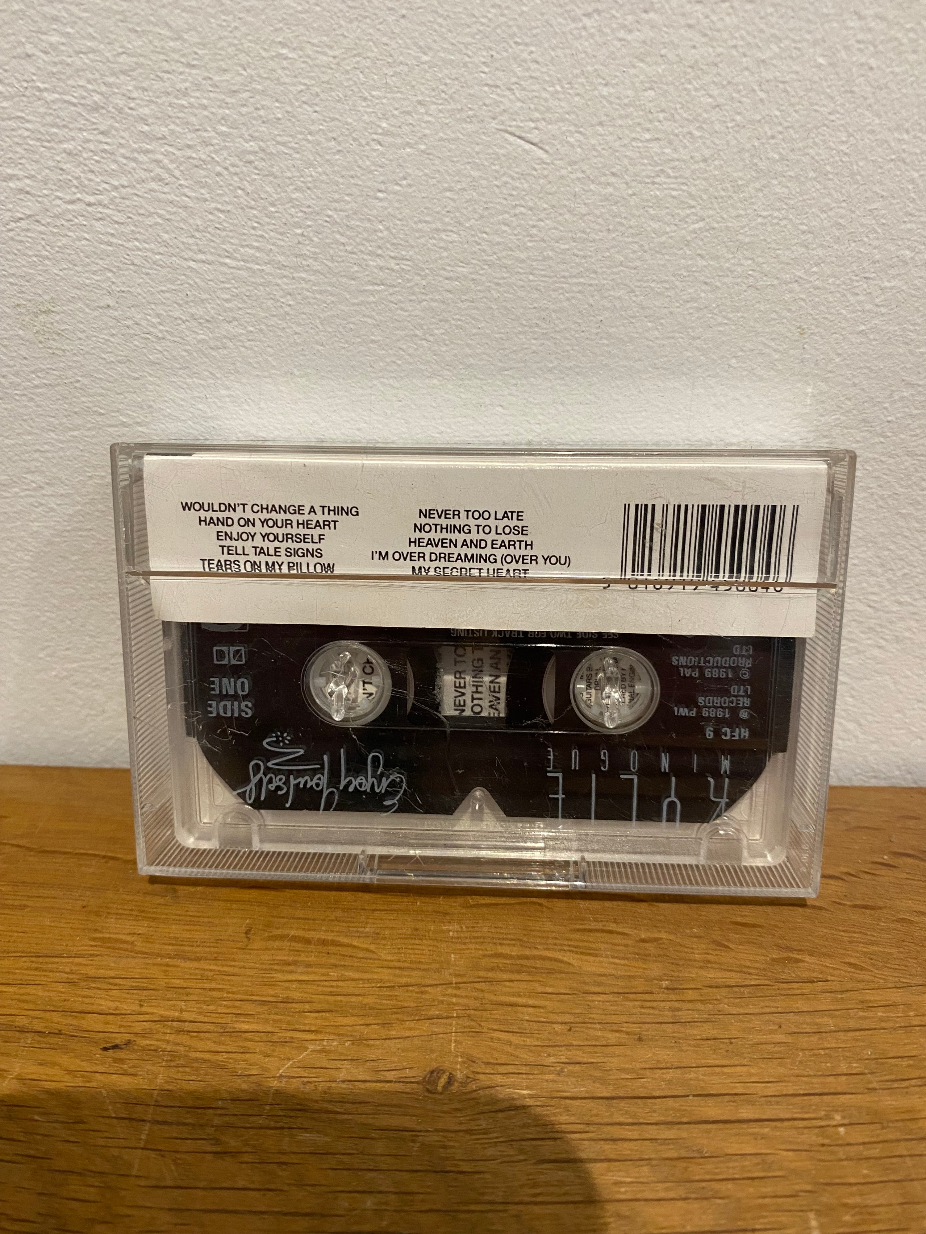 Kylie Minogue - Enjoy Yourself, Cassette album. PWL HFC9, 1989