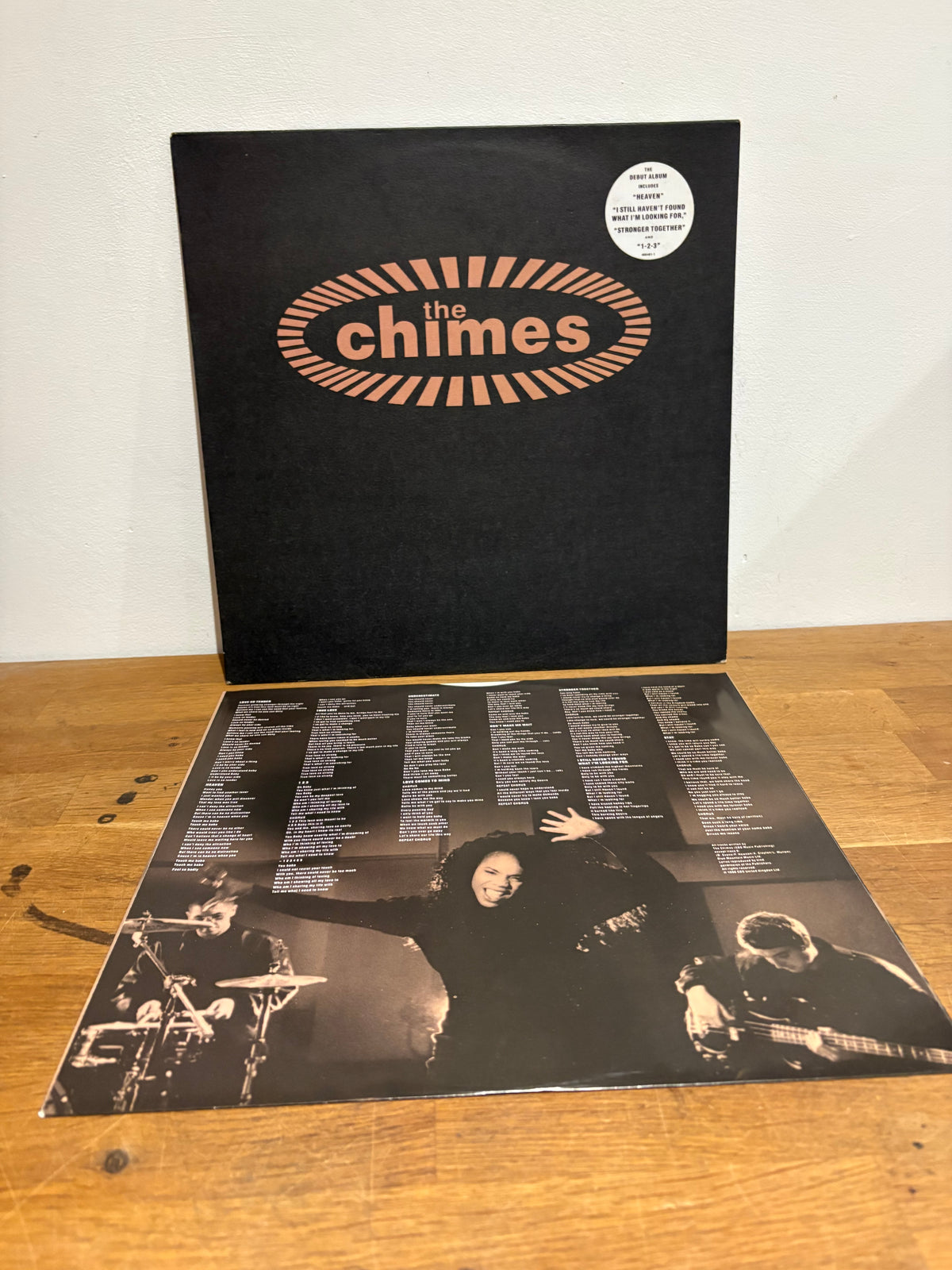 The Chimes - Debut Album , LP album. 1990 CBS.