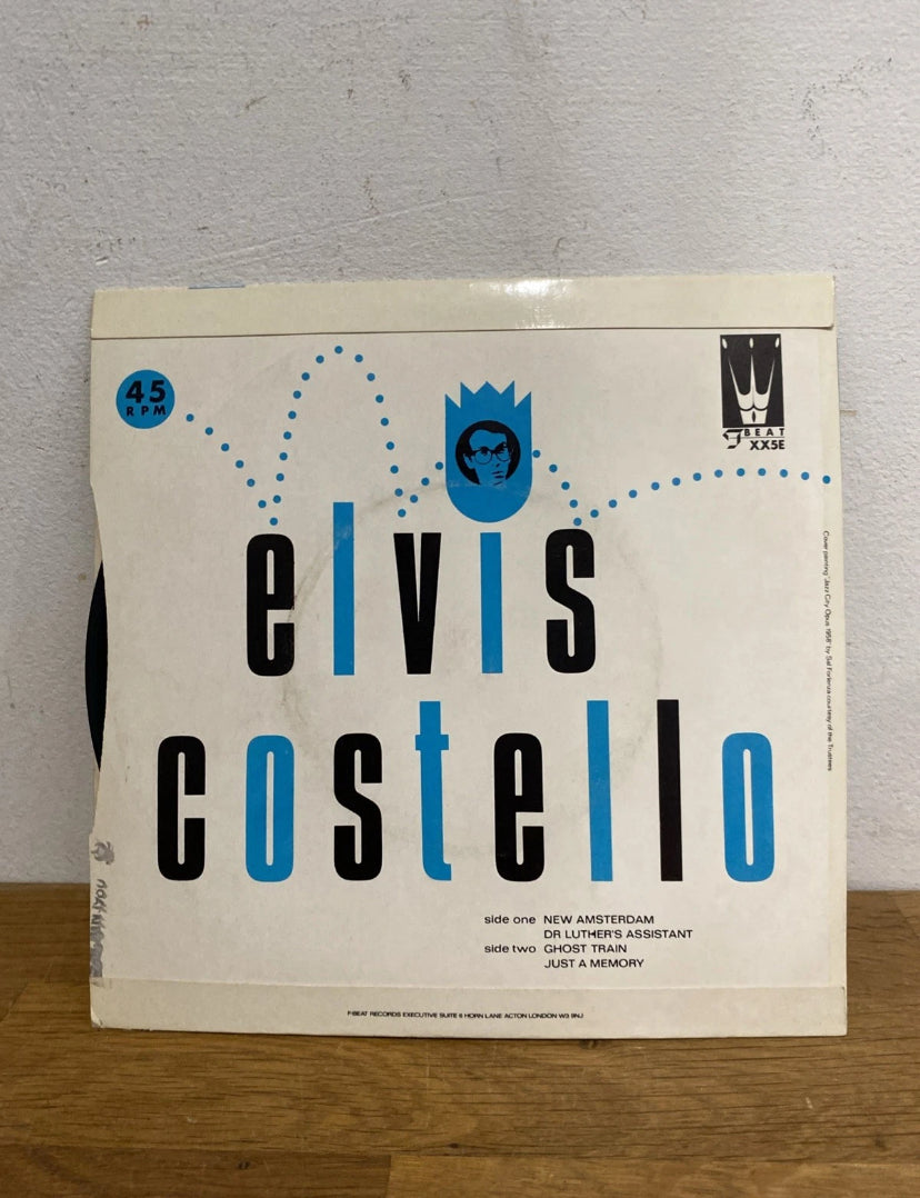 Elvis Costello , New Amsterdam, EP , Fbeat Xx5e, Vinyl Single