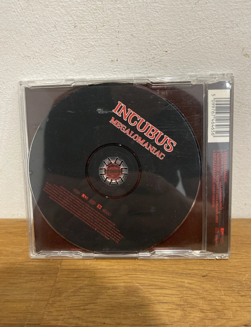 Incubus , Megalomaniac, 4 Track Cd Single