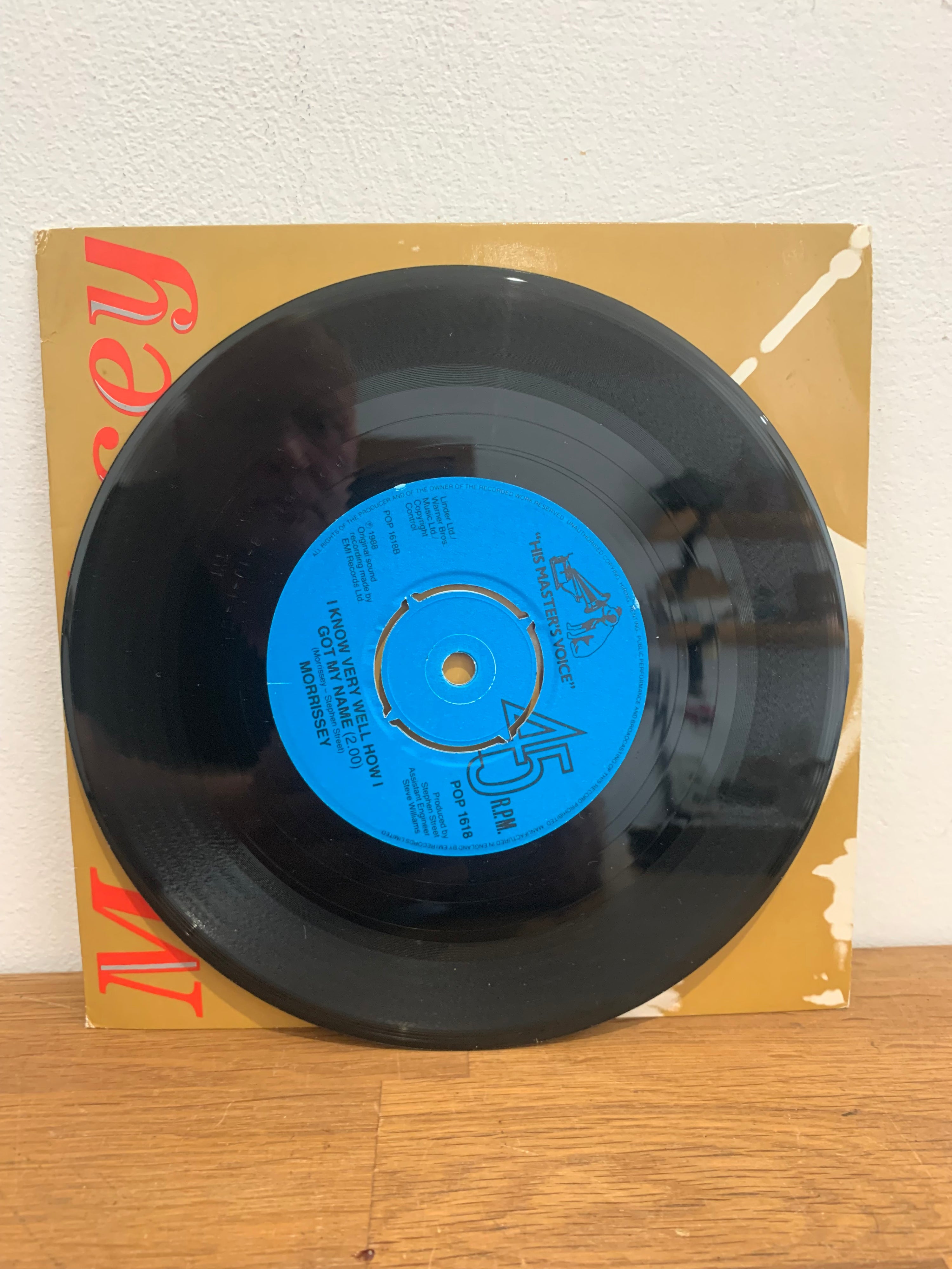 Morrissey - Suedehead , 7” single , 1988 Hmv , Emi