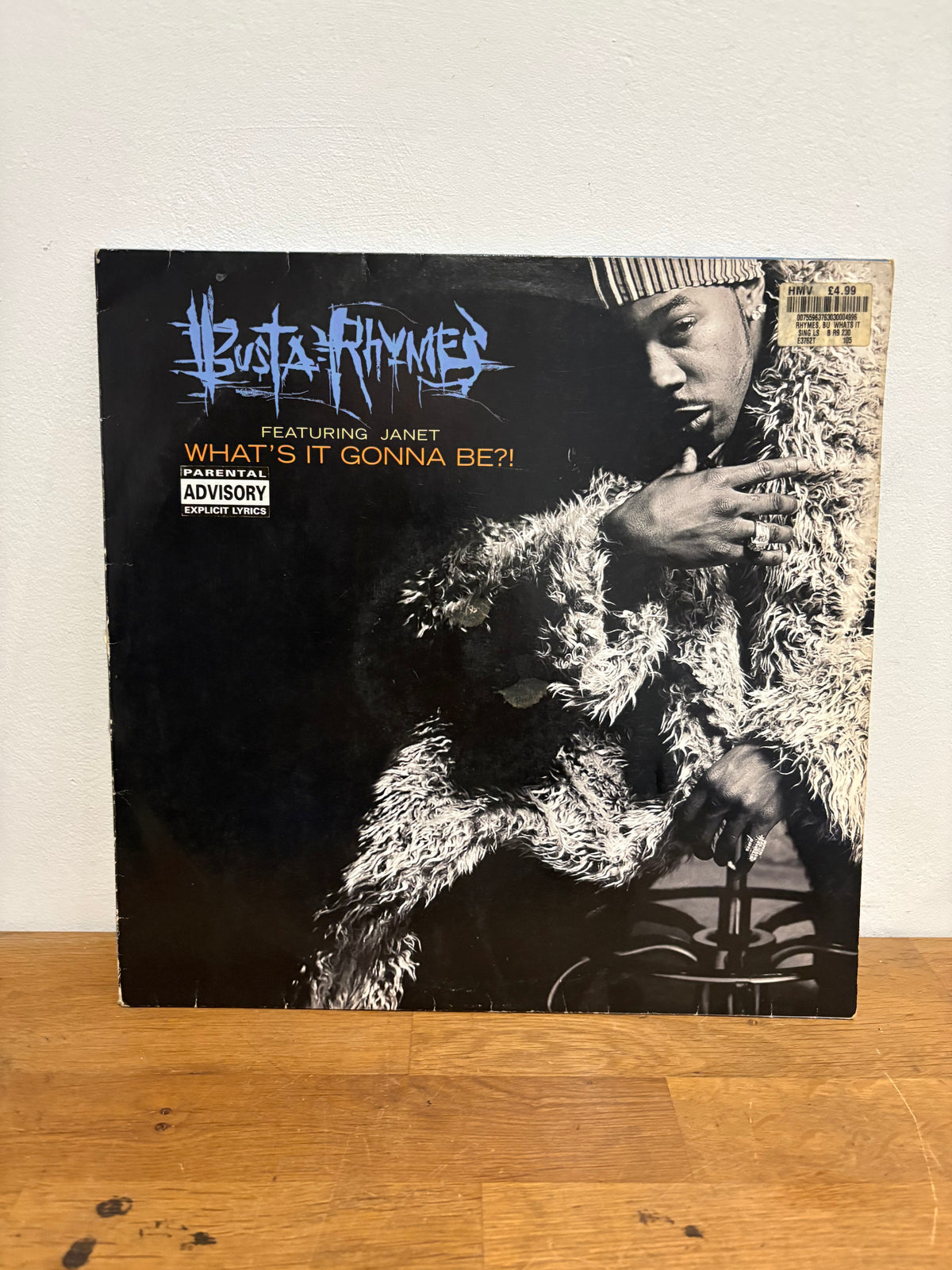 Busta Rhymes featuring Janet - What’s it gonna be?, 12 inch single, 1999 Elektra.