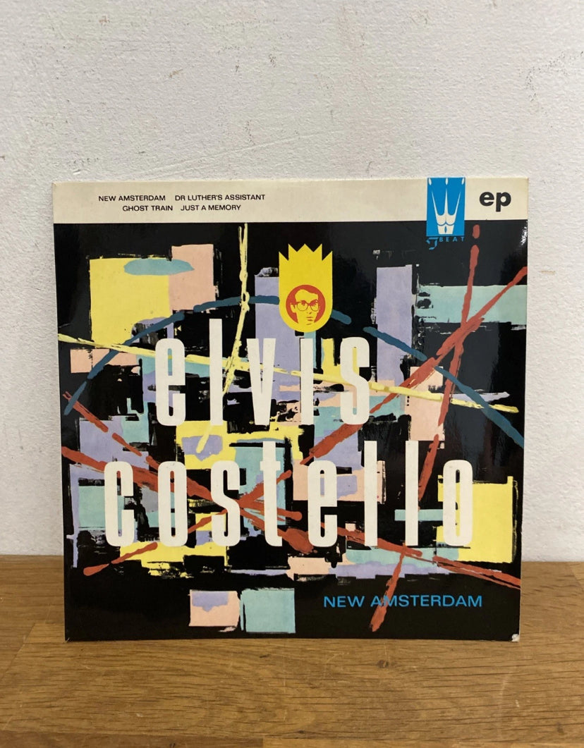 Elvis Costello , New Amsterdam, EP , Fbeat Xx5e, Vinyl Single