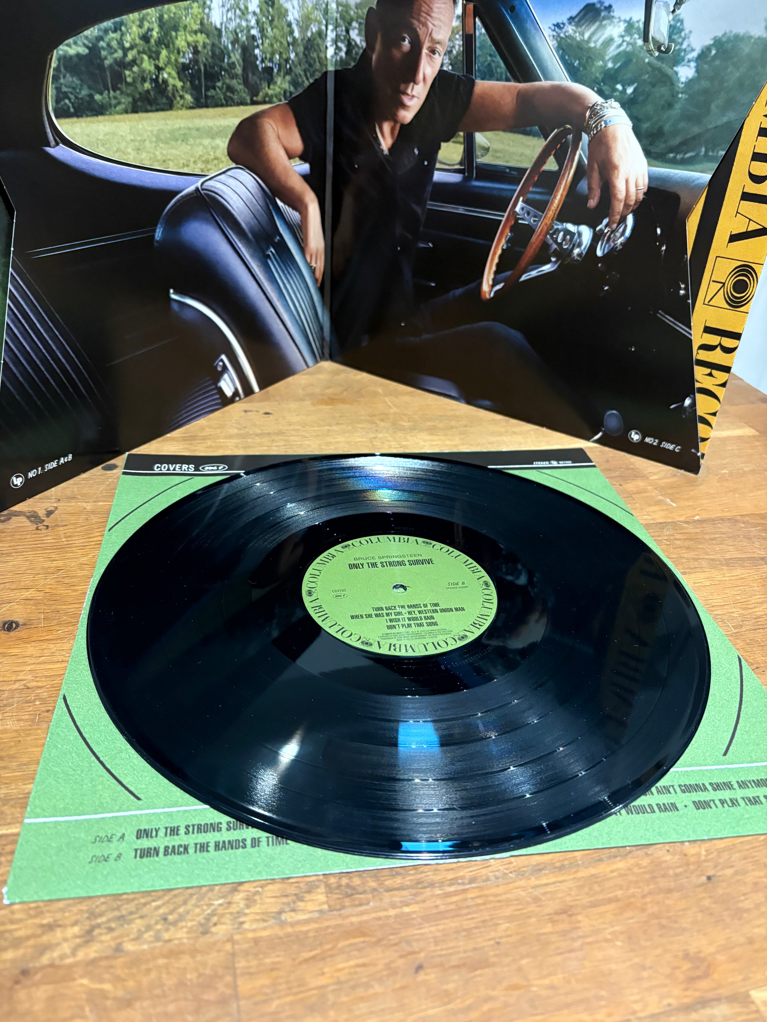 Bruce Springsteen - Covers Vol 1, double album , D side Etched, 2022.